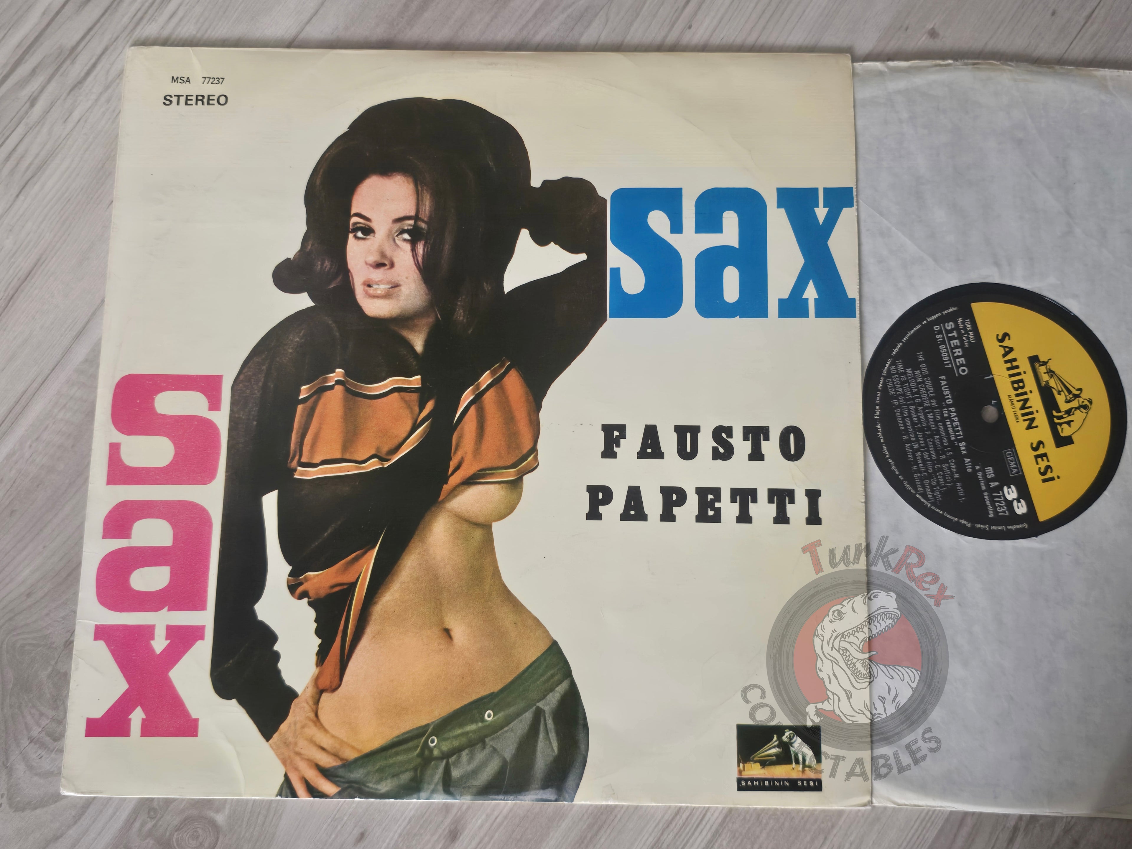 Fausto Papetti – 10a Raccolta Turkish Pressing Vinyl Turkey Edition