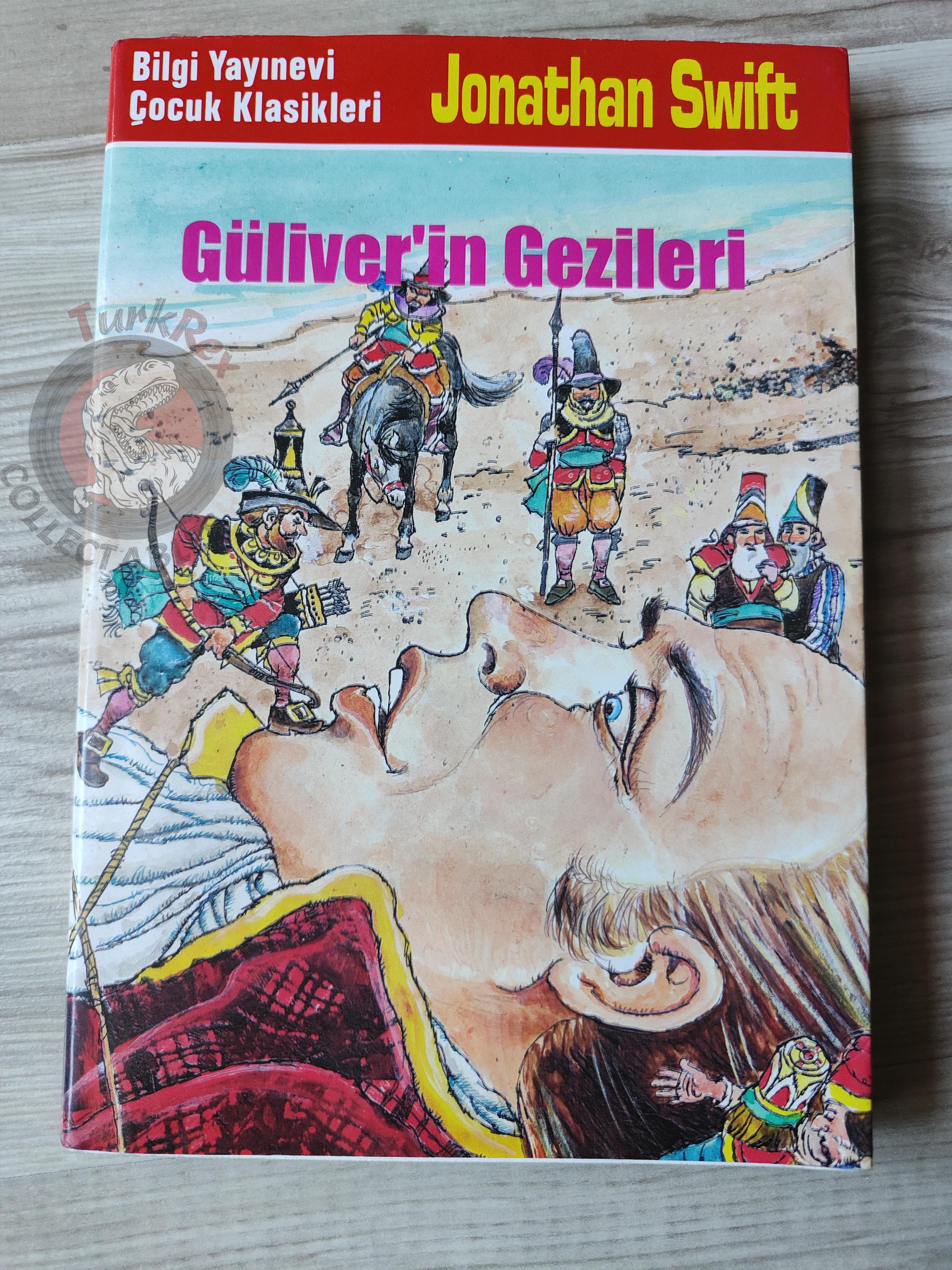 Jonathan Swift – Gulliver's Travels 1993 Turkish Book Turkey Illustrated
