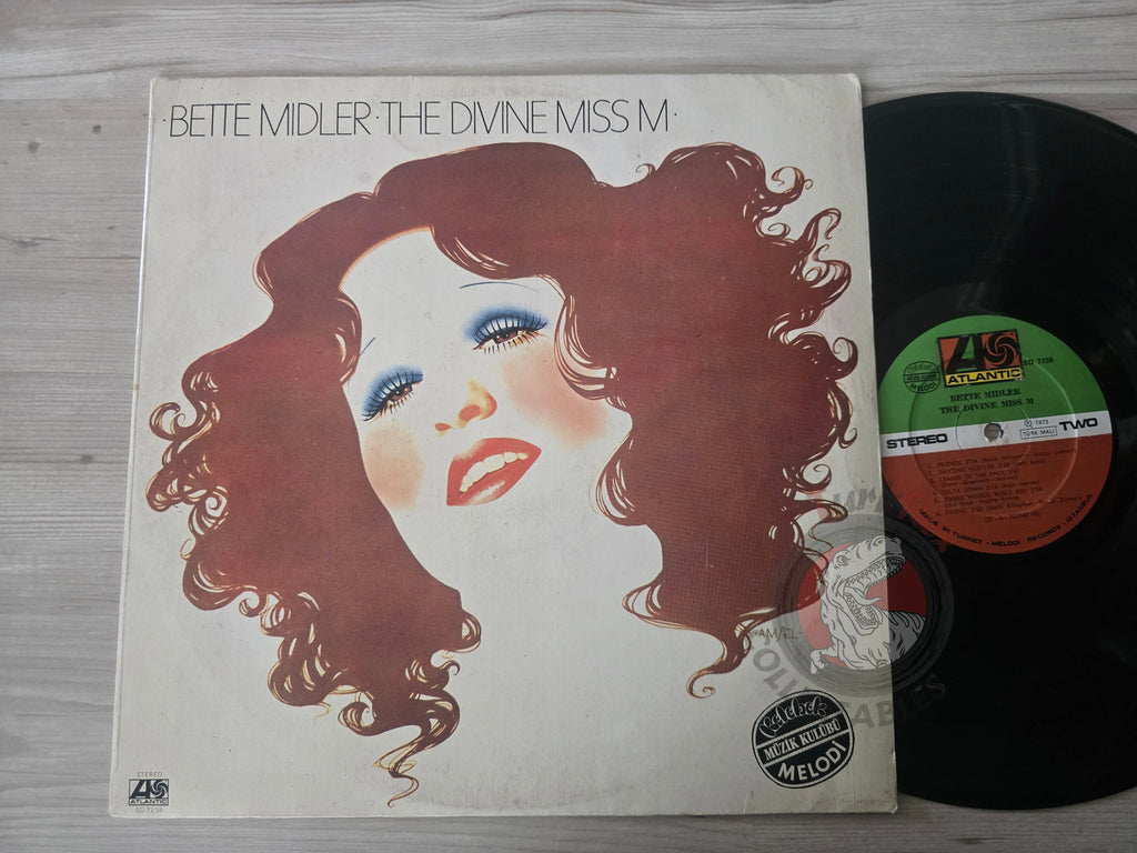 Bette Midler – The Divine Miss M  Turkish Pressing Vinyl Turkey Edition
