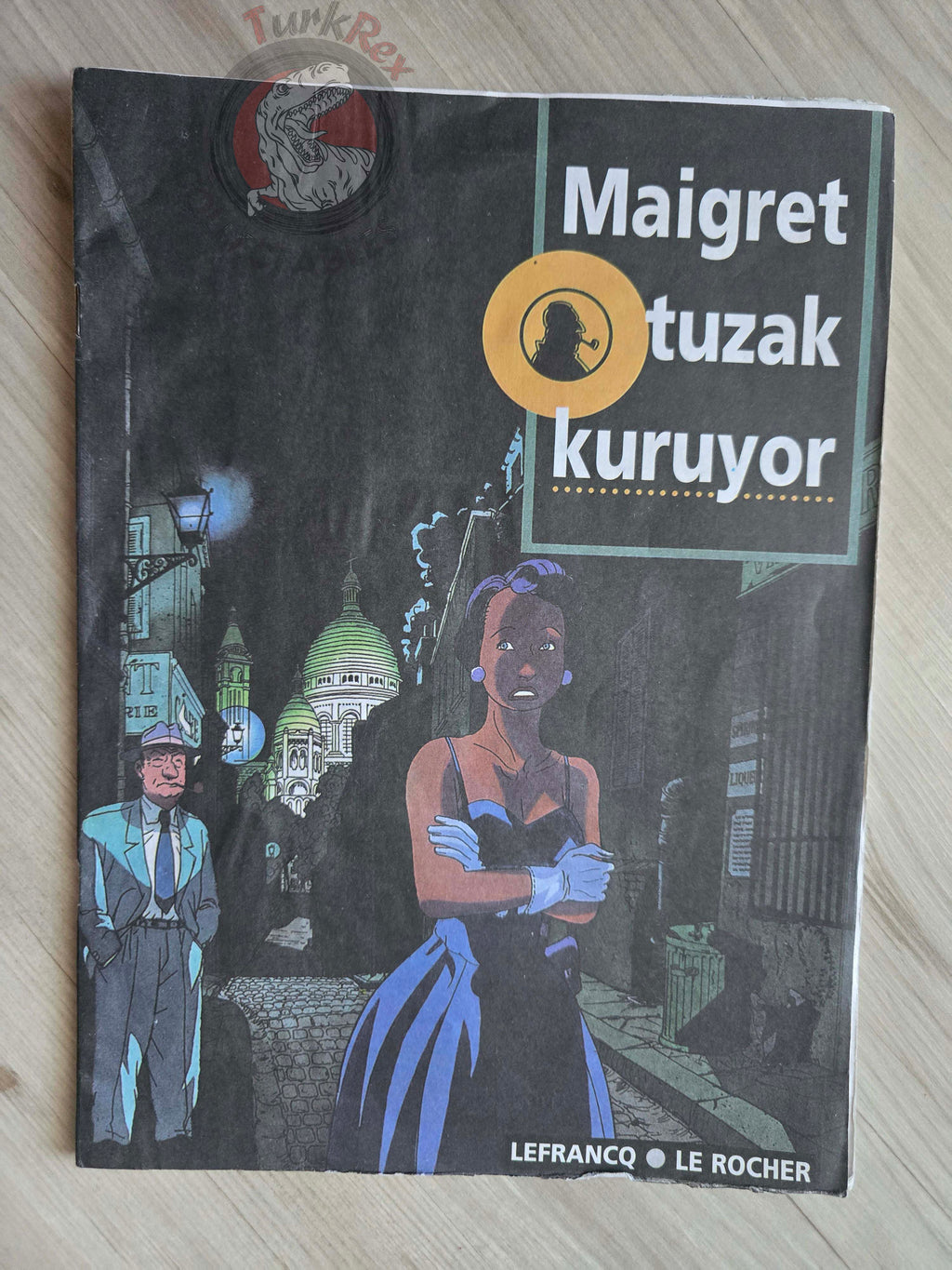 Georges Simenon - Maigret Tend Un Piège Turkish Comic Turkey LeFrancq