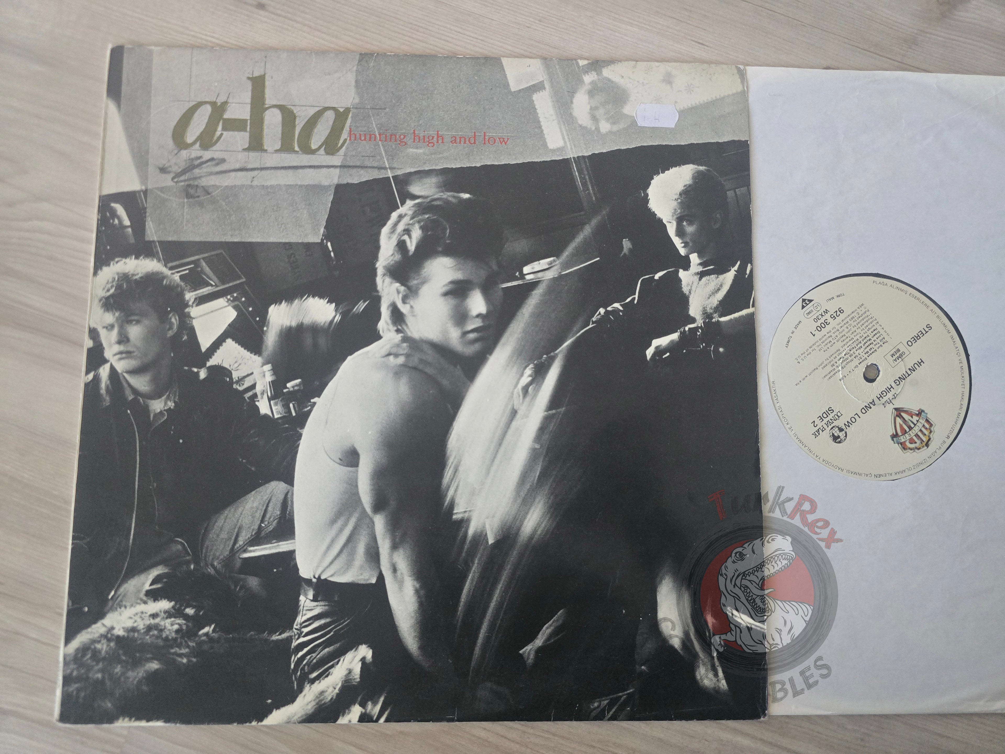 a-ha – Hunting High And Low Turkish Pressing Vinyl Turkey Edition