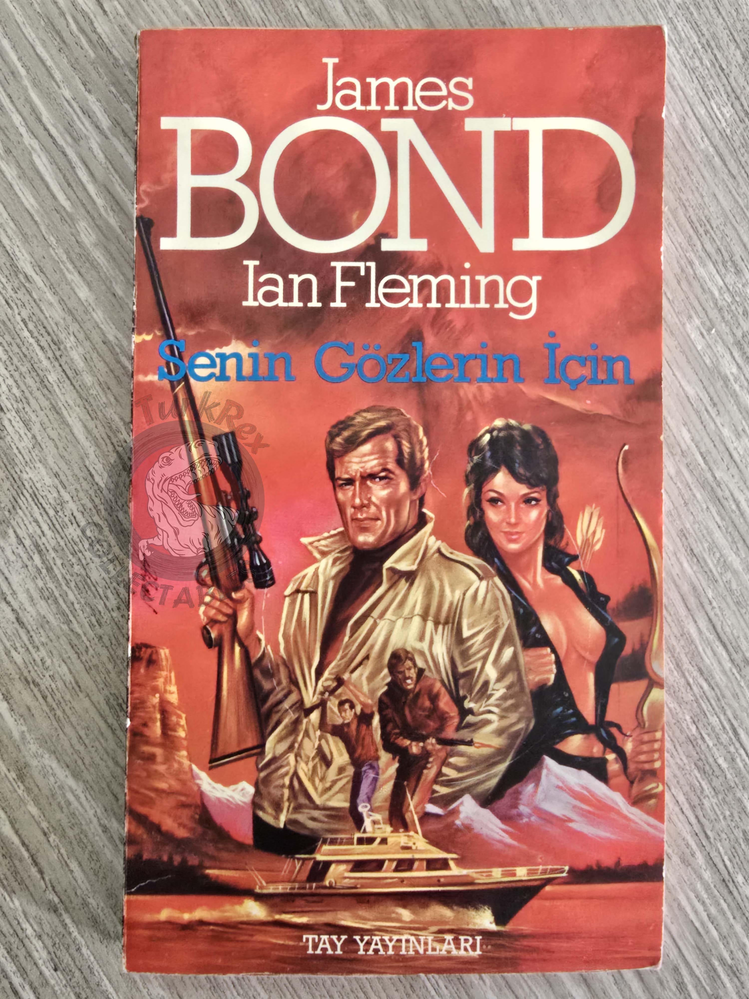 James Bond - For Your Eyes Only 1984 1st Turkish Book Turkey Ian Fleming