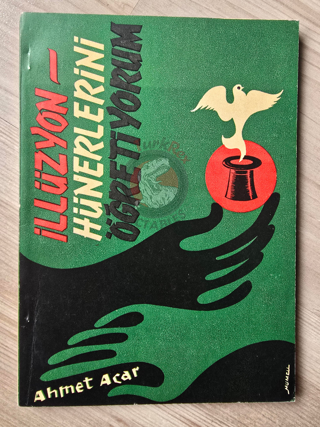 Ahmet Acar – I Am Teaching Illusion 1960 1st Turkish Book Turkey Illustrated Stage Magic