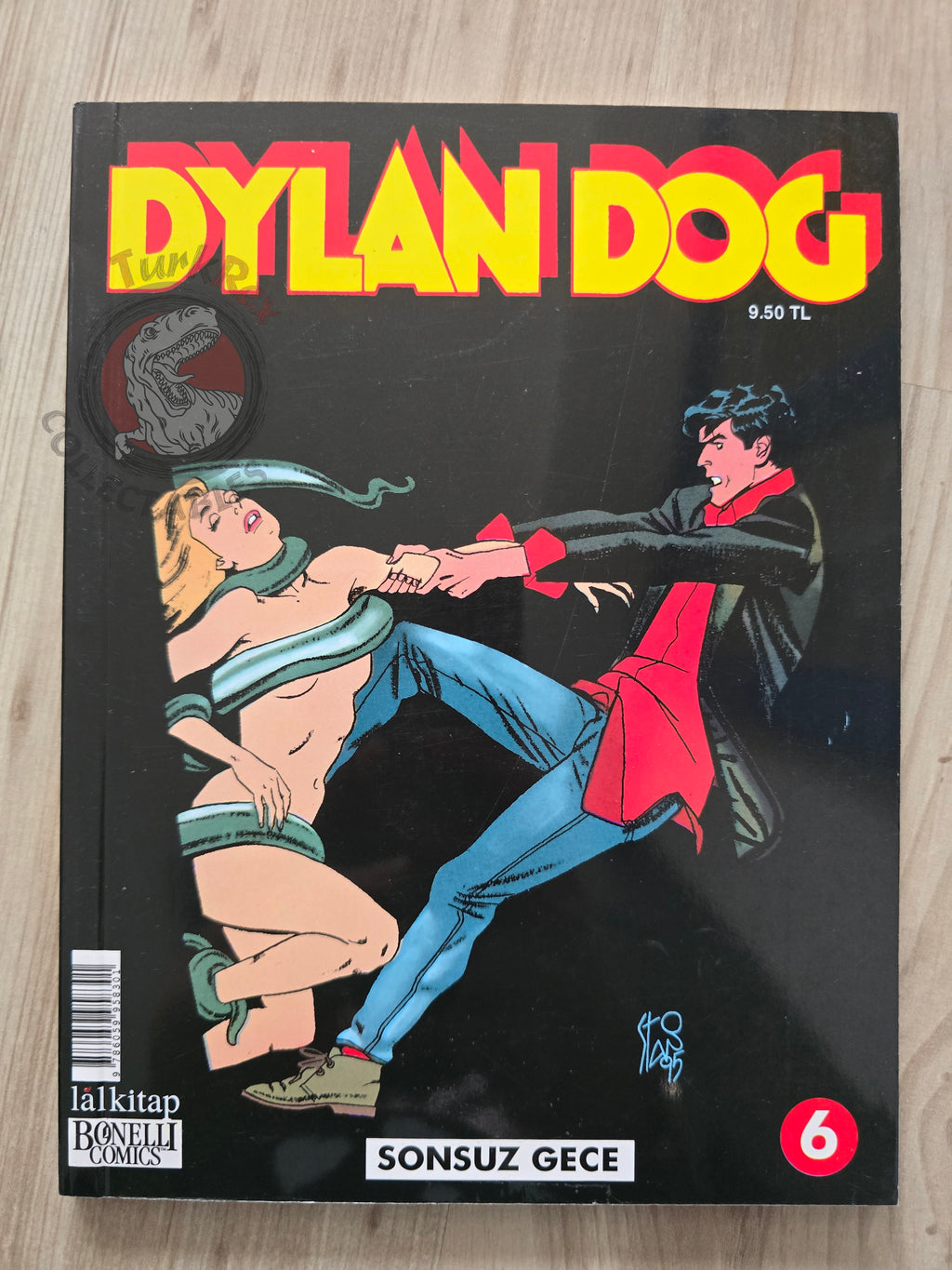 Dylan Dog #6 2015 Turkish Comic Turkey #104 Notte senza fine