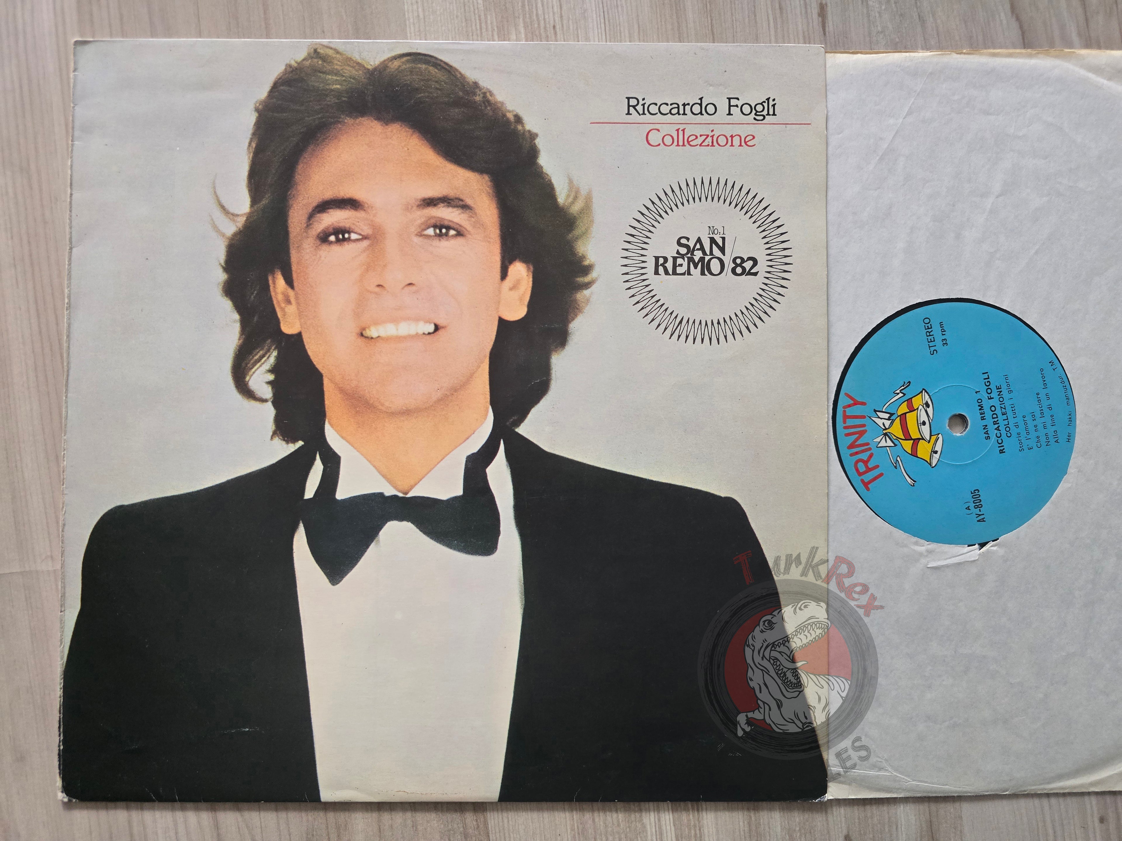 Riccardo Fogli – Collezione  Turkish Pressing Vinyl Turkey Edition