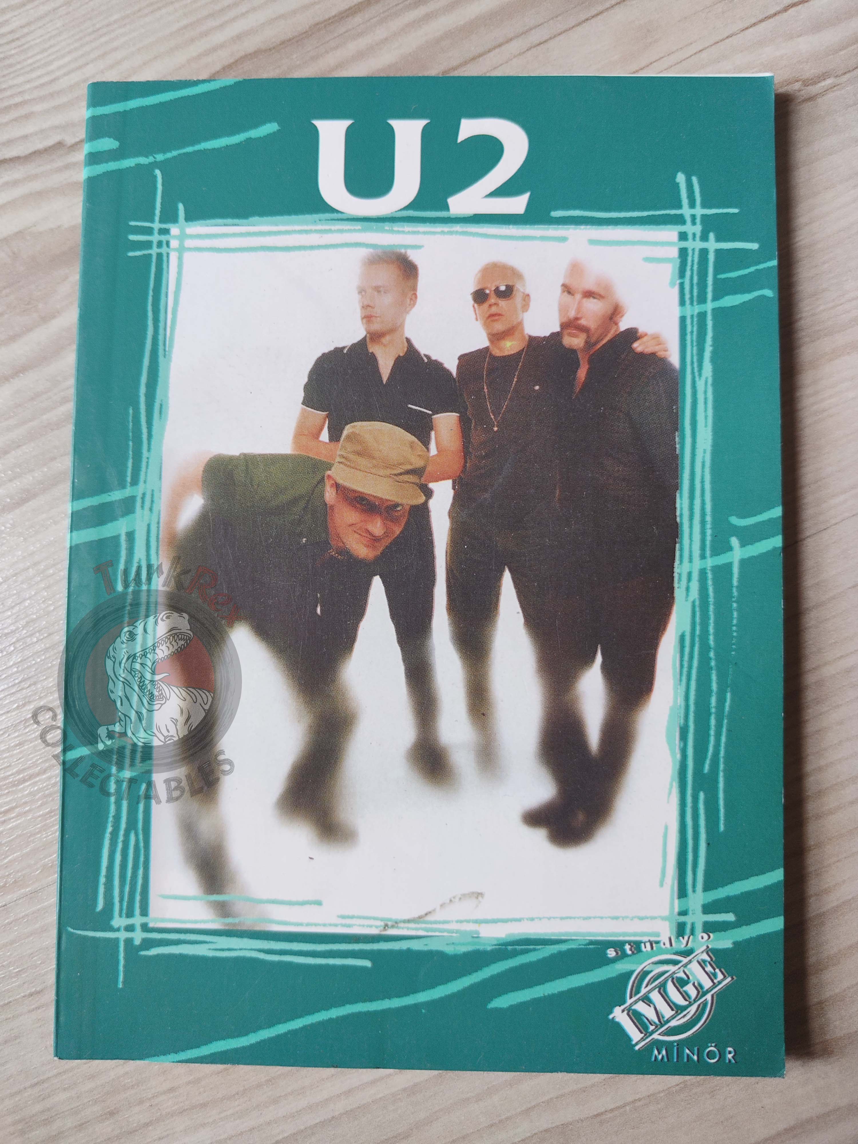 U2 Biography Book 1997 1st by Turkish Writer Book Turkey