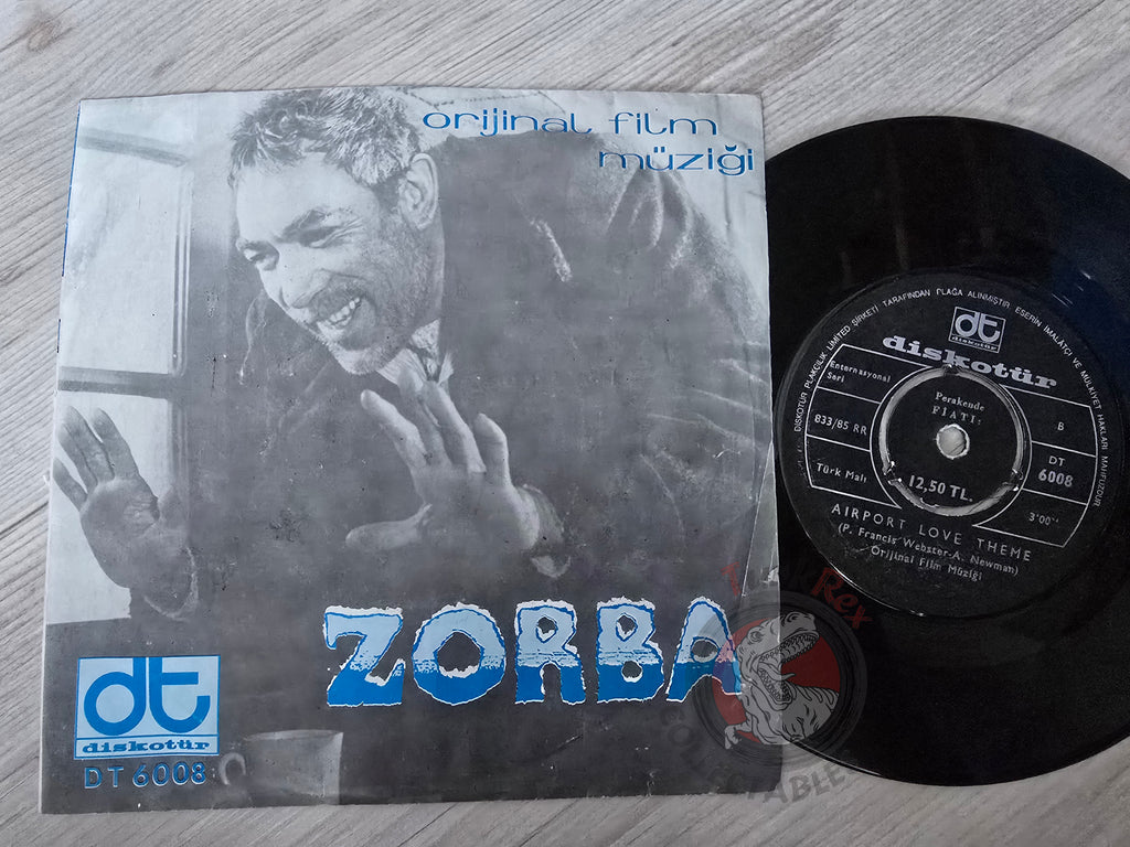 Zorba OST - Len Mercer And His Magic Strings 7" Turkish Pressing Vinyl Turkey Edition