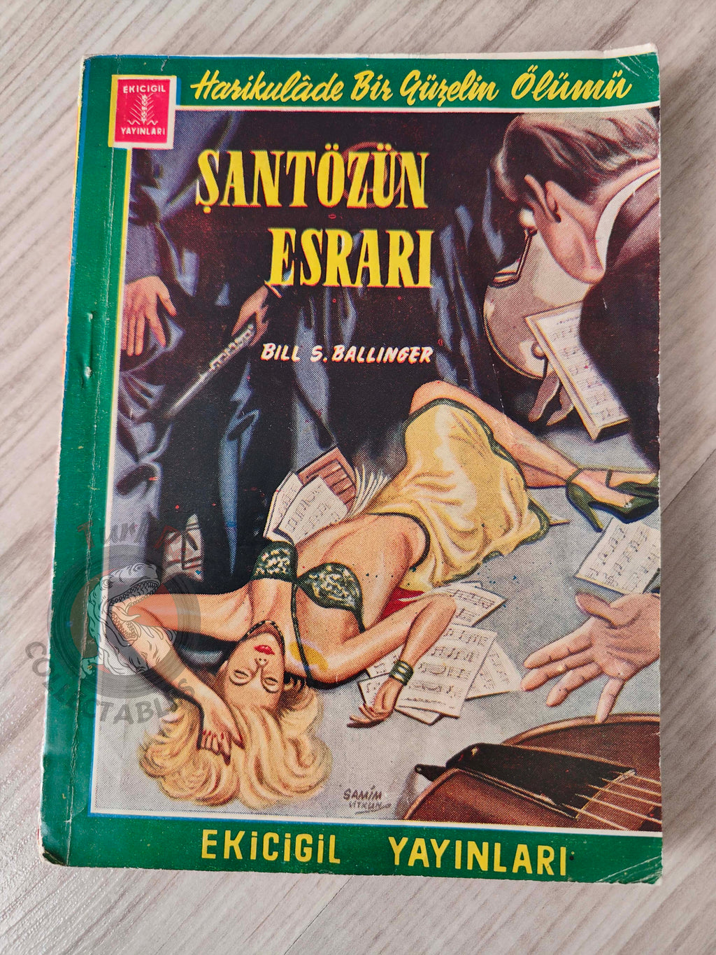 Bill S. Ballinger – The Body Beautiful 1955 1st Turkish Book Turkey