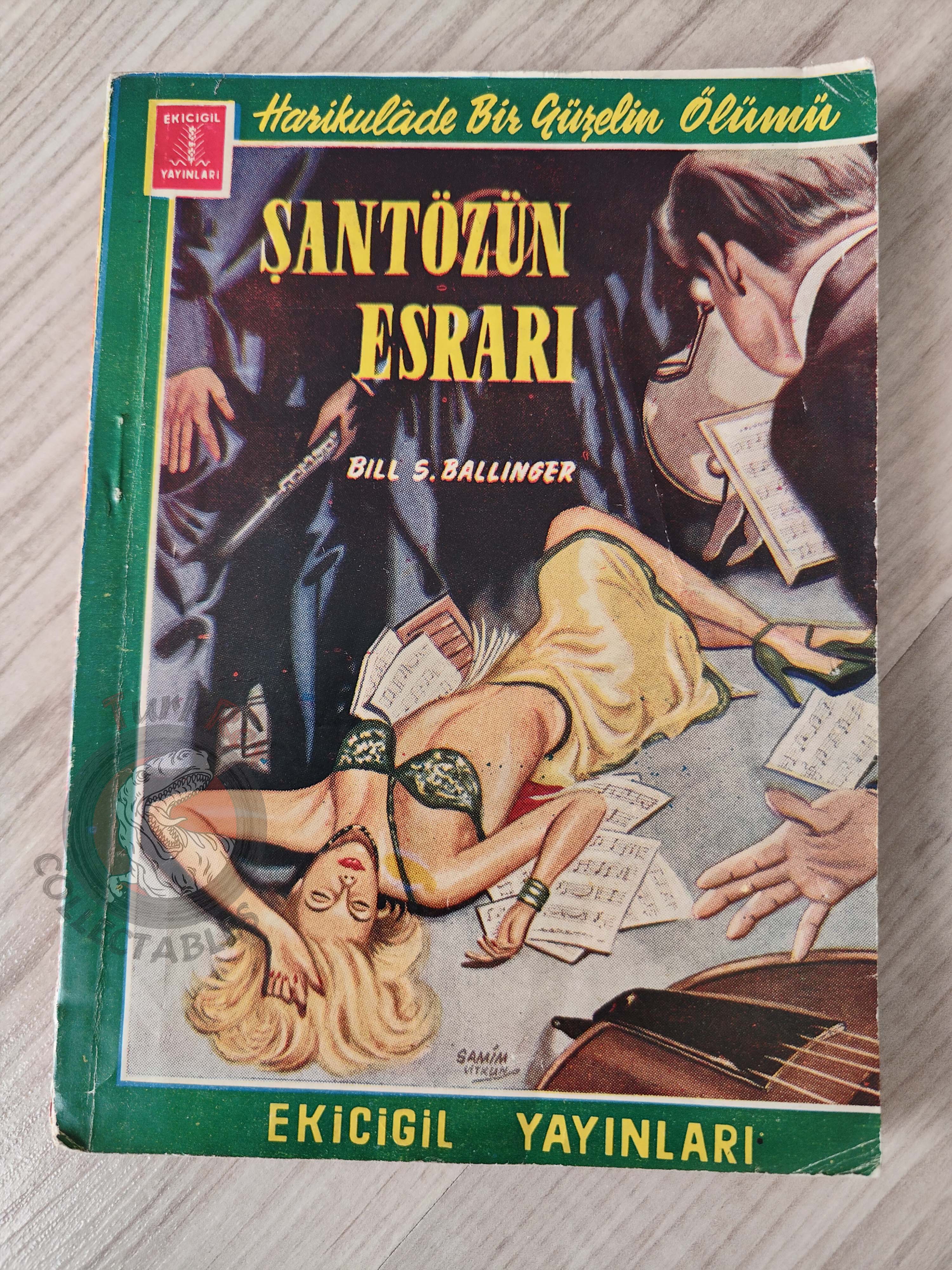 Bill S. Ballinger – The Body Beautiful 1955 1st Turkish Book Turkey