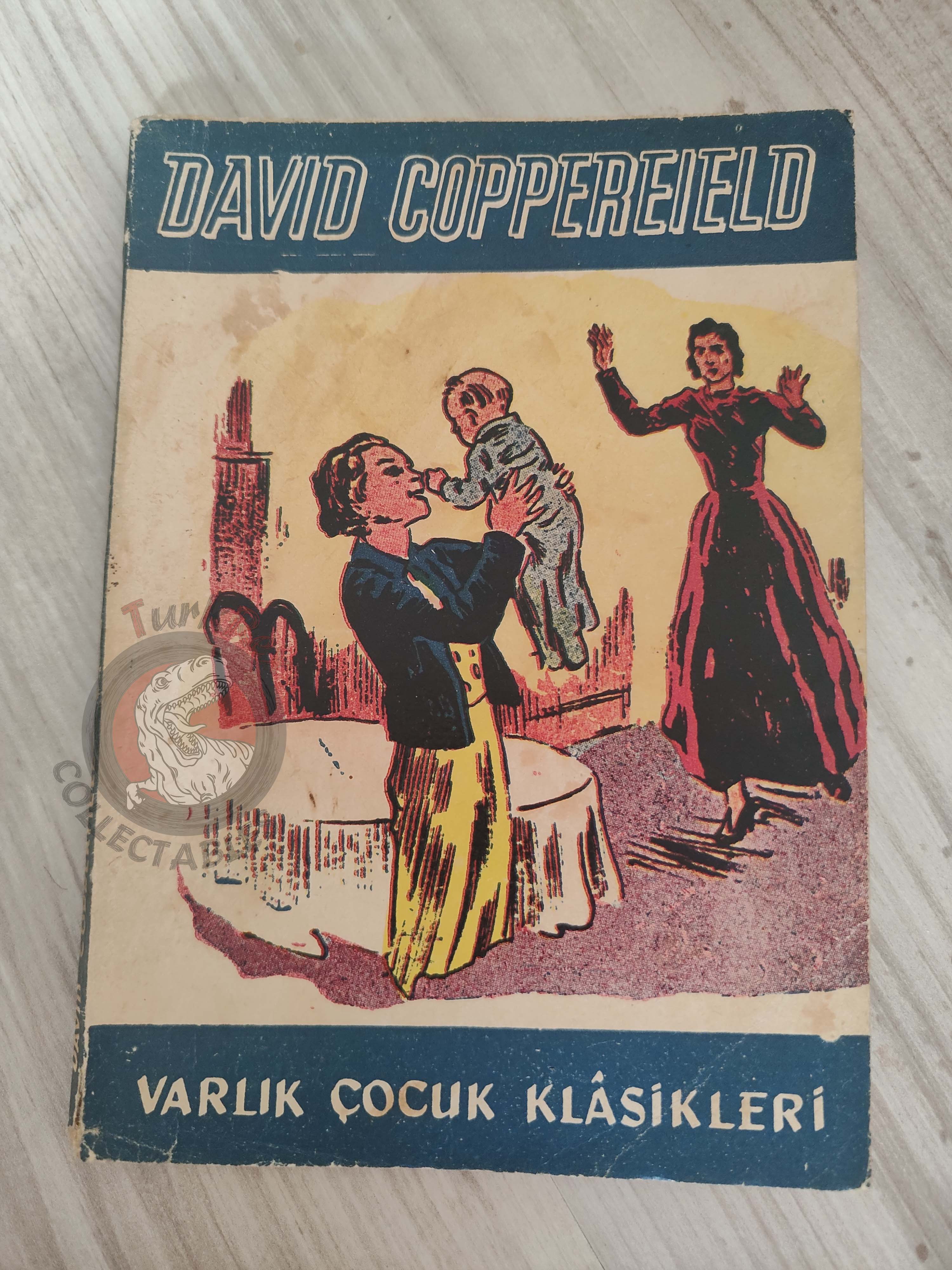 Charles Dickens –  David Copperfield 1958 Illustrated Turkish Book Turkey