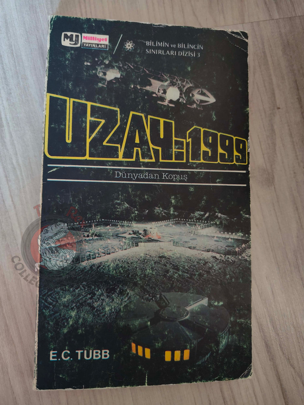 E. C. Tubb– Space: 1999 – Breakaway 1976 1st Turkish Book Turkey