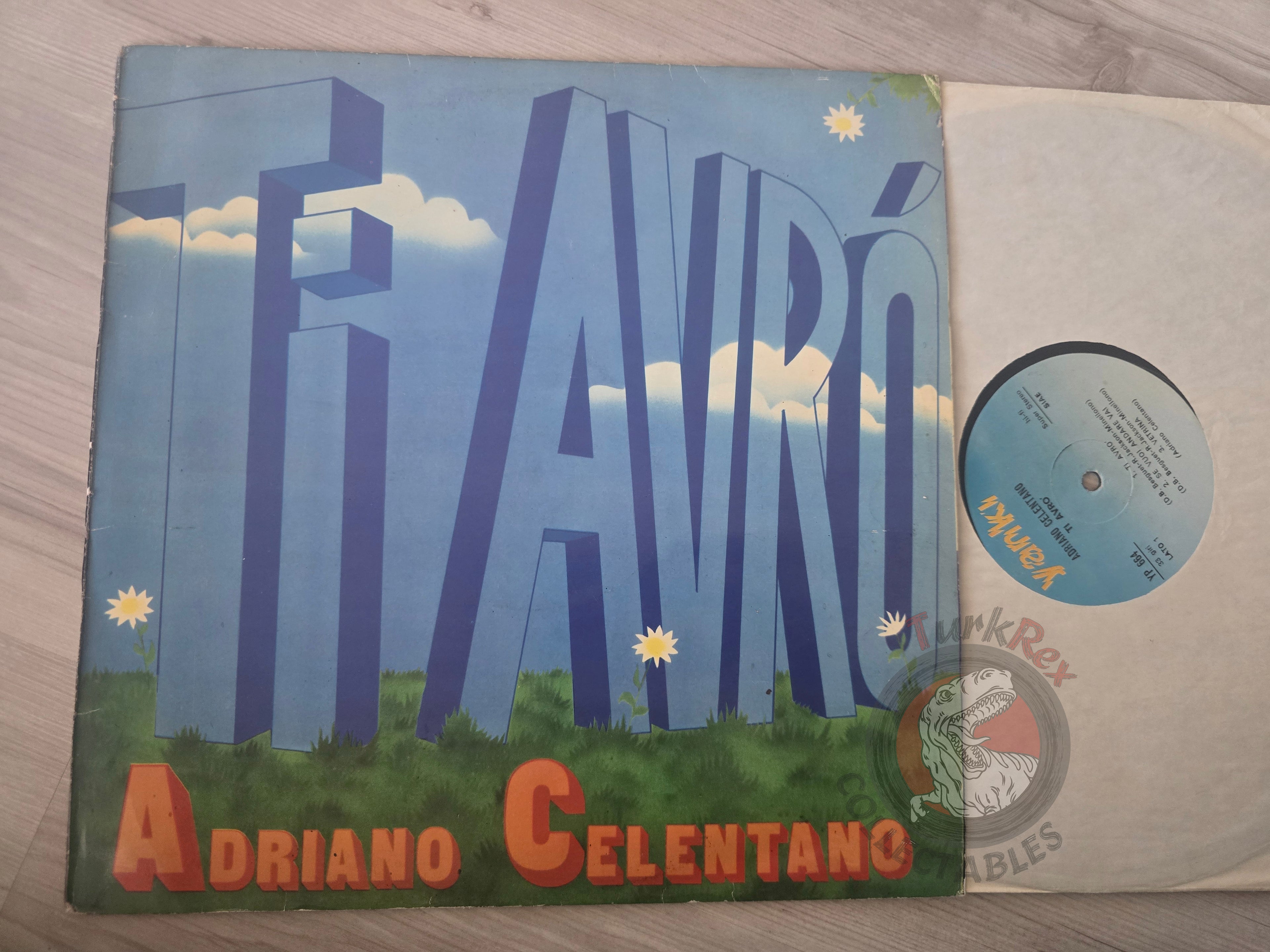Adriano Celentano – Ti Avrò  Turkish Pressing Vinyl Turkey Edition