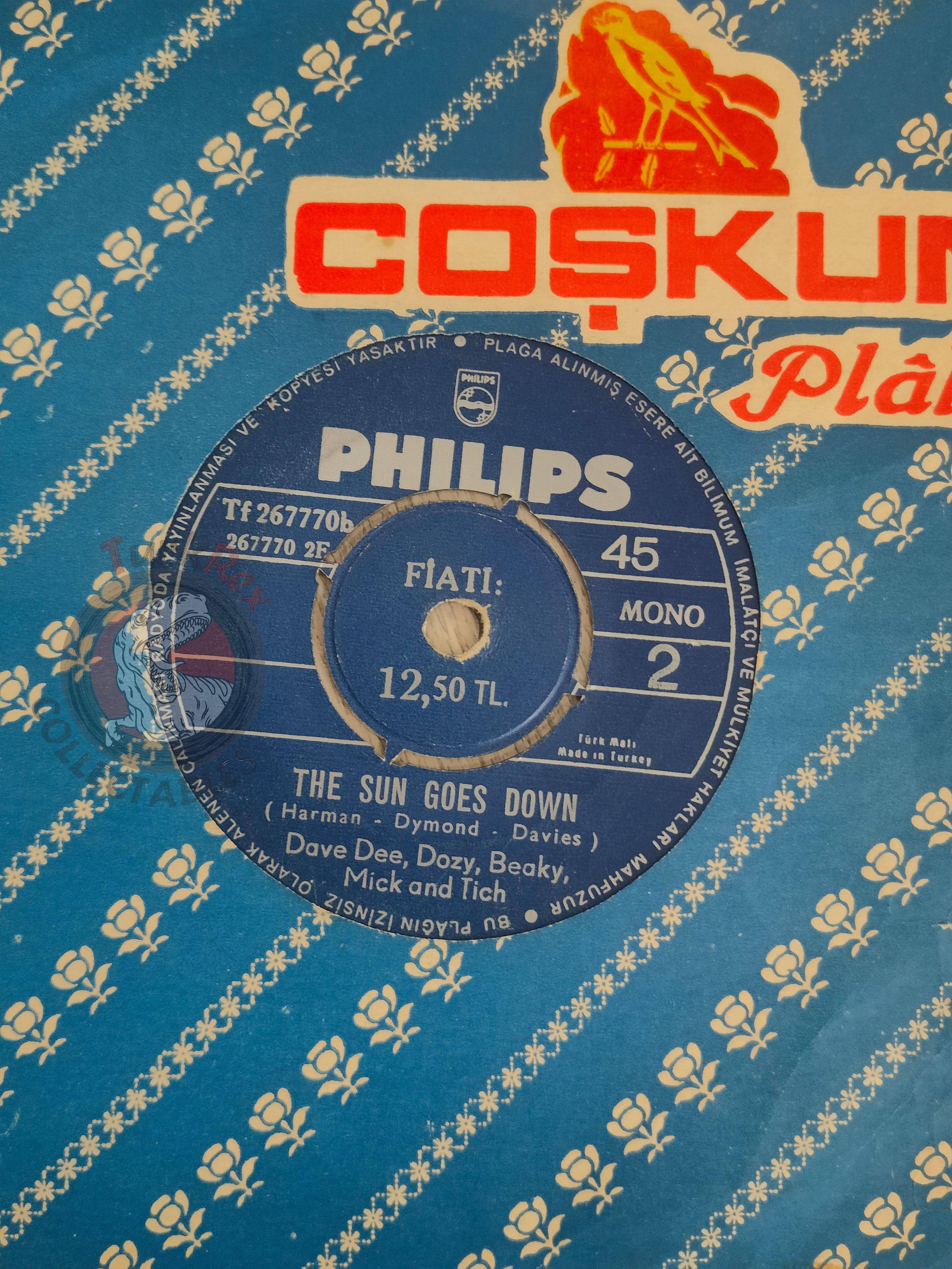 Dave Dee, Dozy, Beaky, Mick And Tich – Zabadak! 7" Turkish Pressing Vinyl Turkey Edition