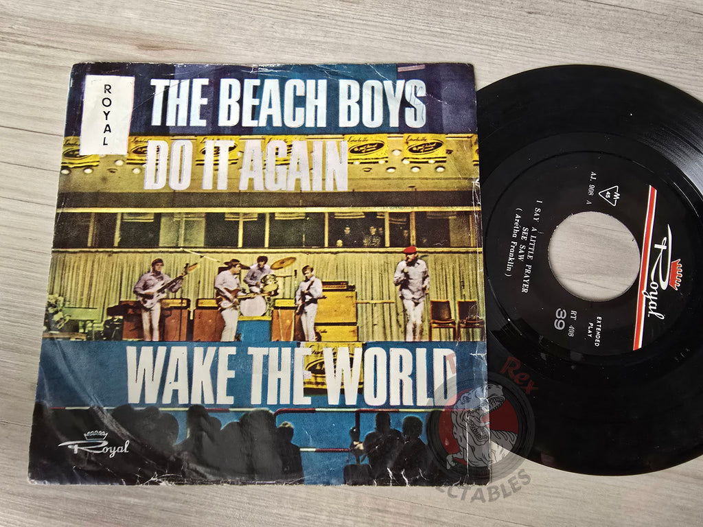 The Beach Boys / Aretha Franklin / Georgie Fame 7" Iran Pressing Vinyl Iranian Edition