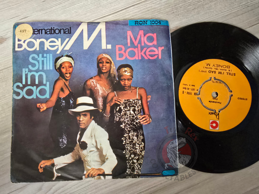 Boney M - Ma Baker 7" Turkish Pressing Vinyl Turkey Edition
