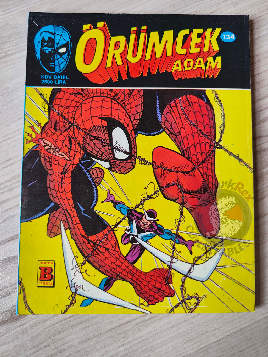 Spider-Man #134 1991 Turkish Comic Turkey Amazing #337 #338 #339 #340 #345