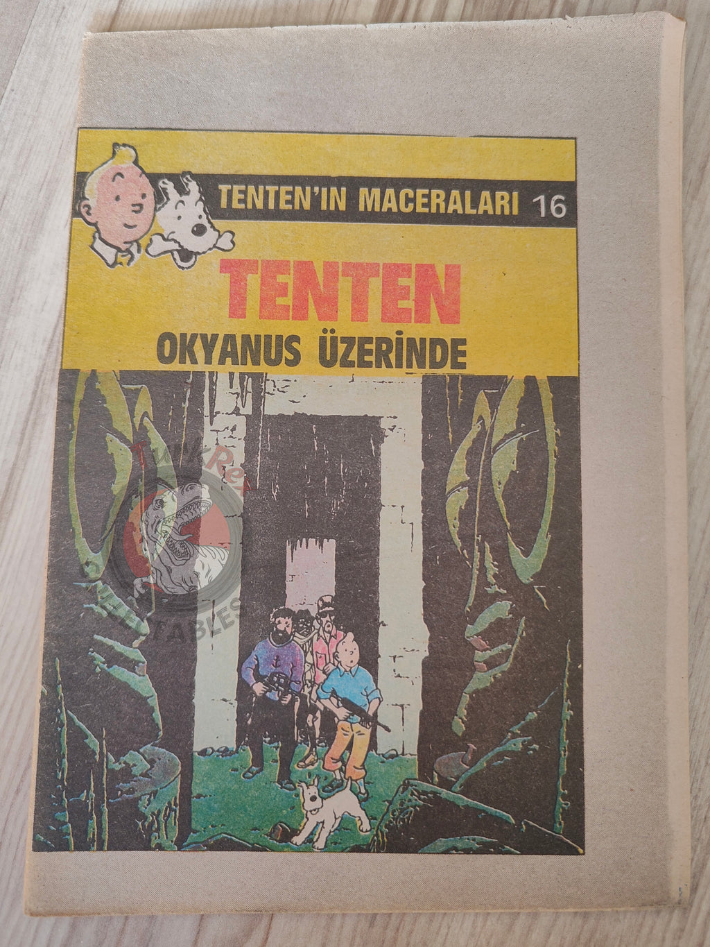 Tintin – Flight 714 to Sydney 1989 Turkish Edition Comic Turkey