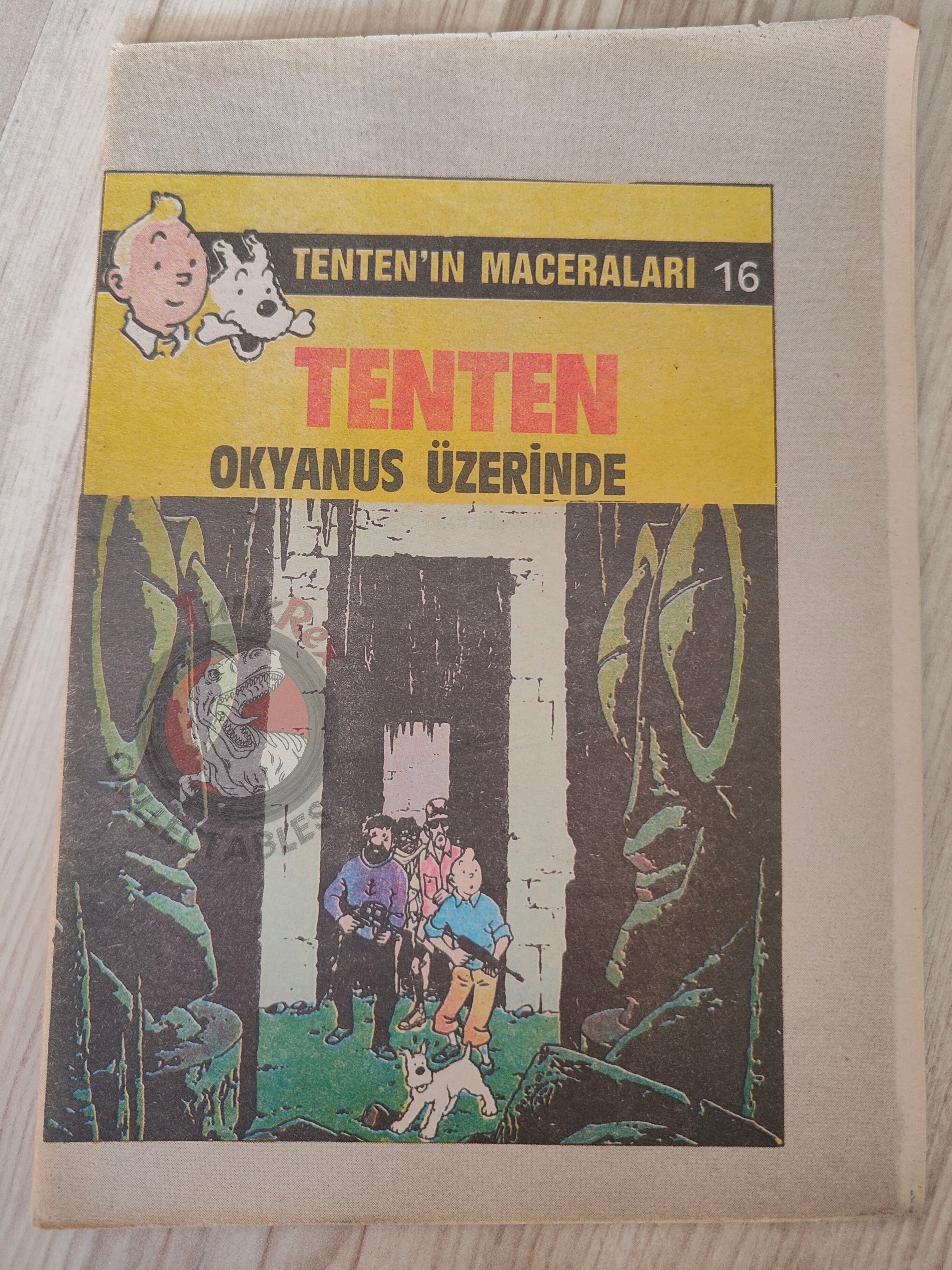 Tintin – Flight 714 to Sydney 1989 Turkish Edition Comic Turkey