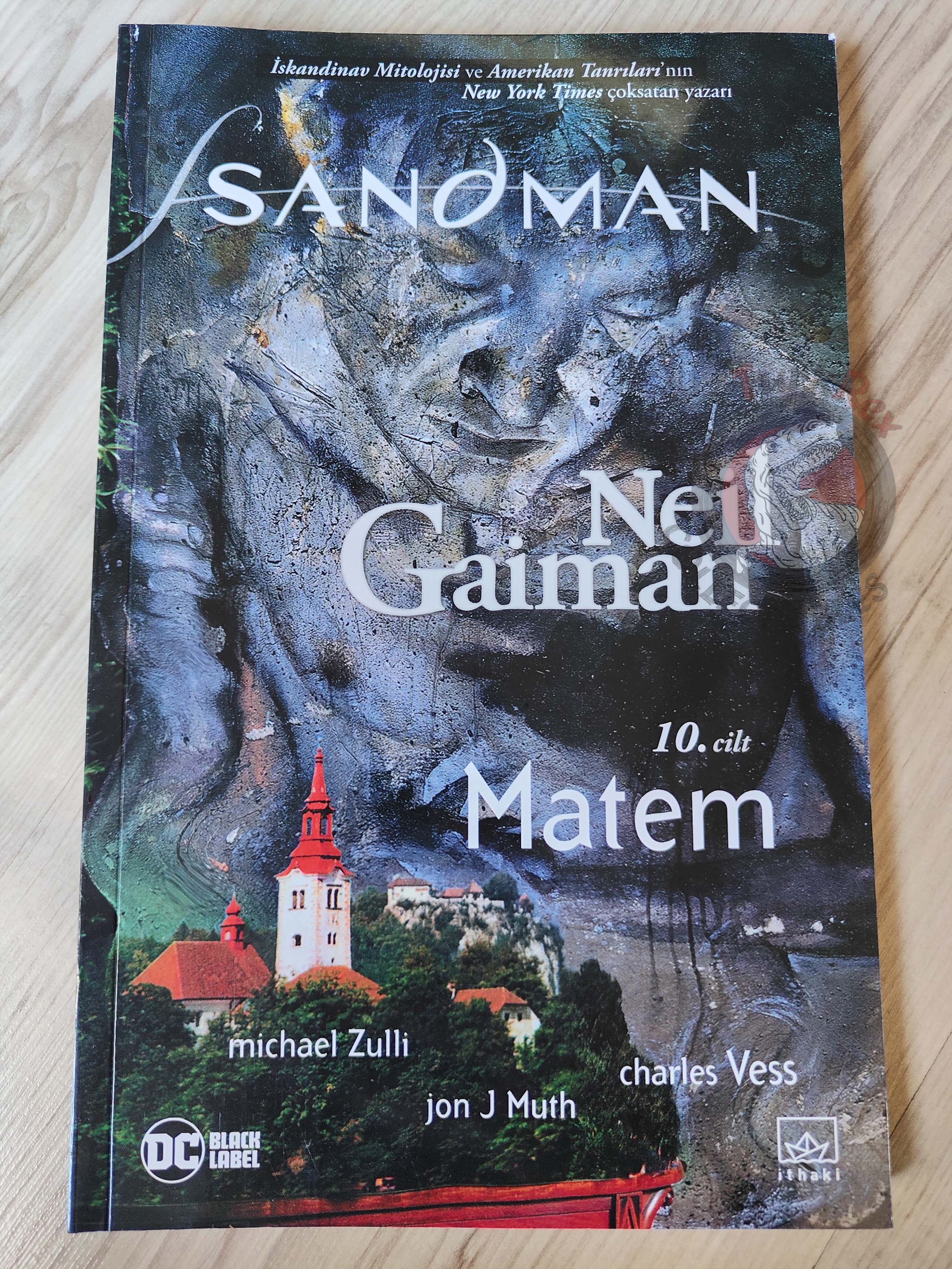 The Sandman Vol #10: The Wake Turkish Comic Turkey
