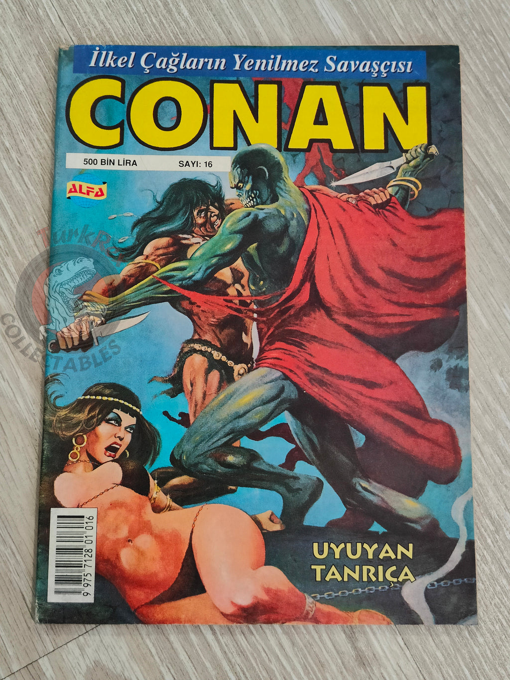 Conan #16 The Savage Sword of Conan #25 #29 Turkish Comic Turkey