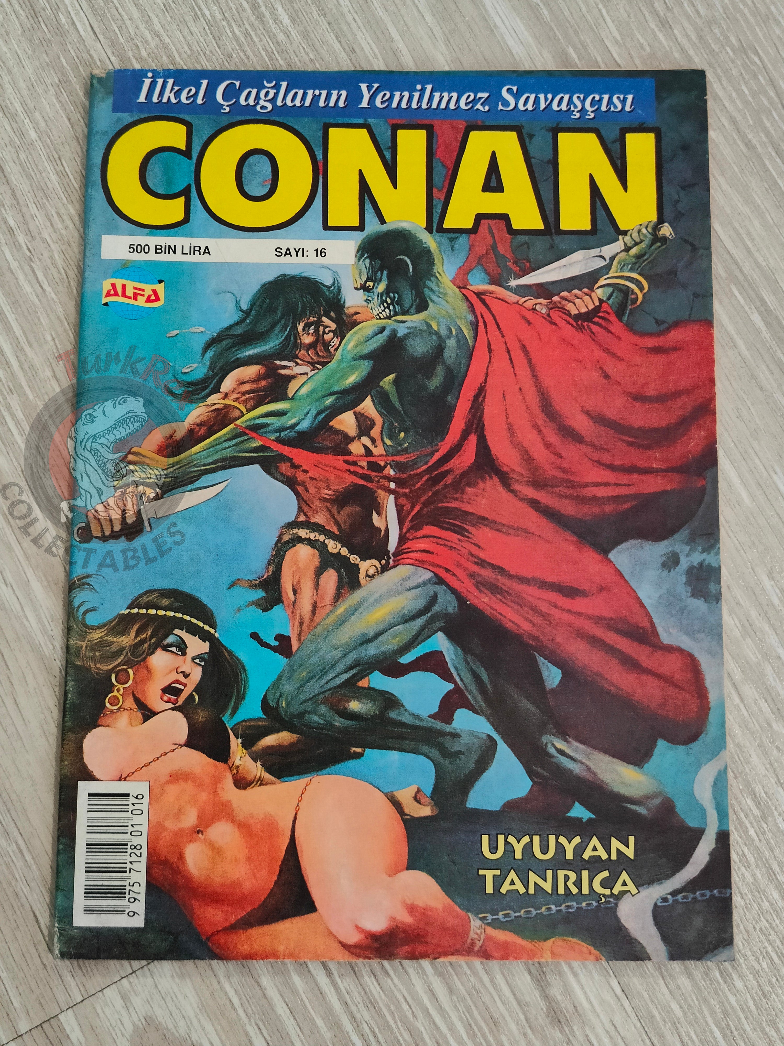 Conan #16 The Savage Sword of Conan #25 #29 Turkish Comic Turkey