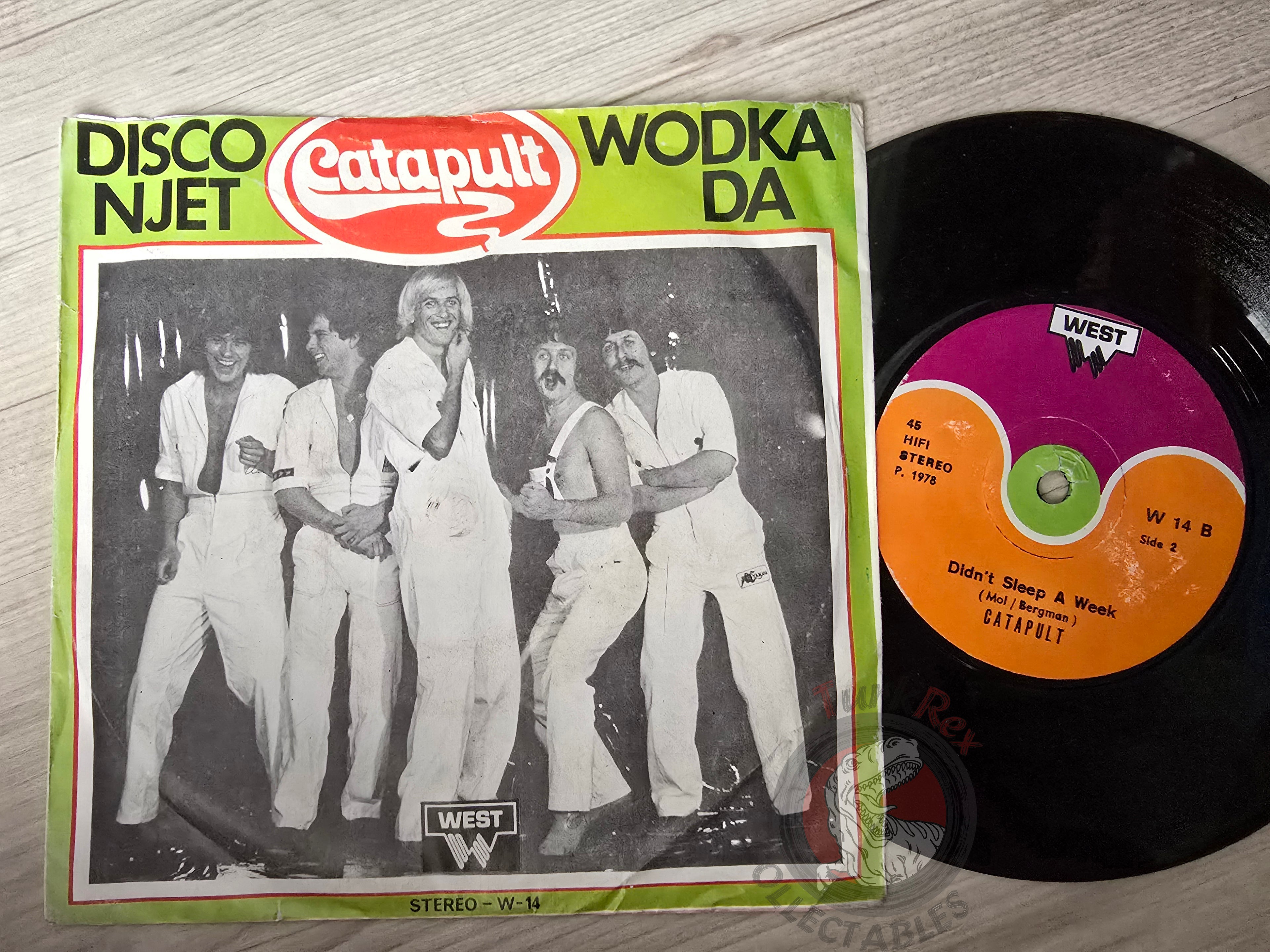 Catapult – Disco Njet Wodka Da 7" Turkish Pressing Vinyl Turkey Edition