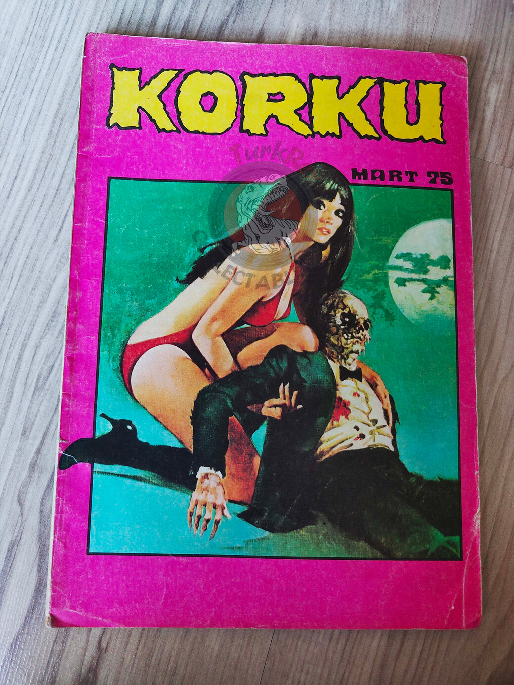 Korku March 1975 Turkish Comic Turkey Vampirella #32 Warren Creepy Eerie