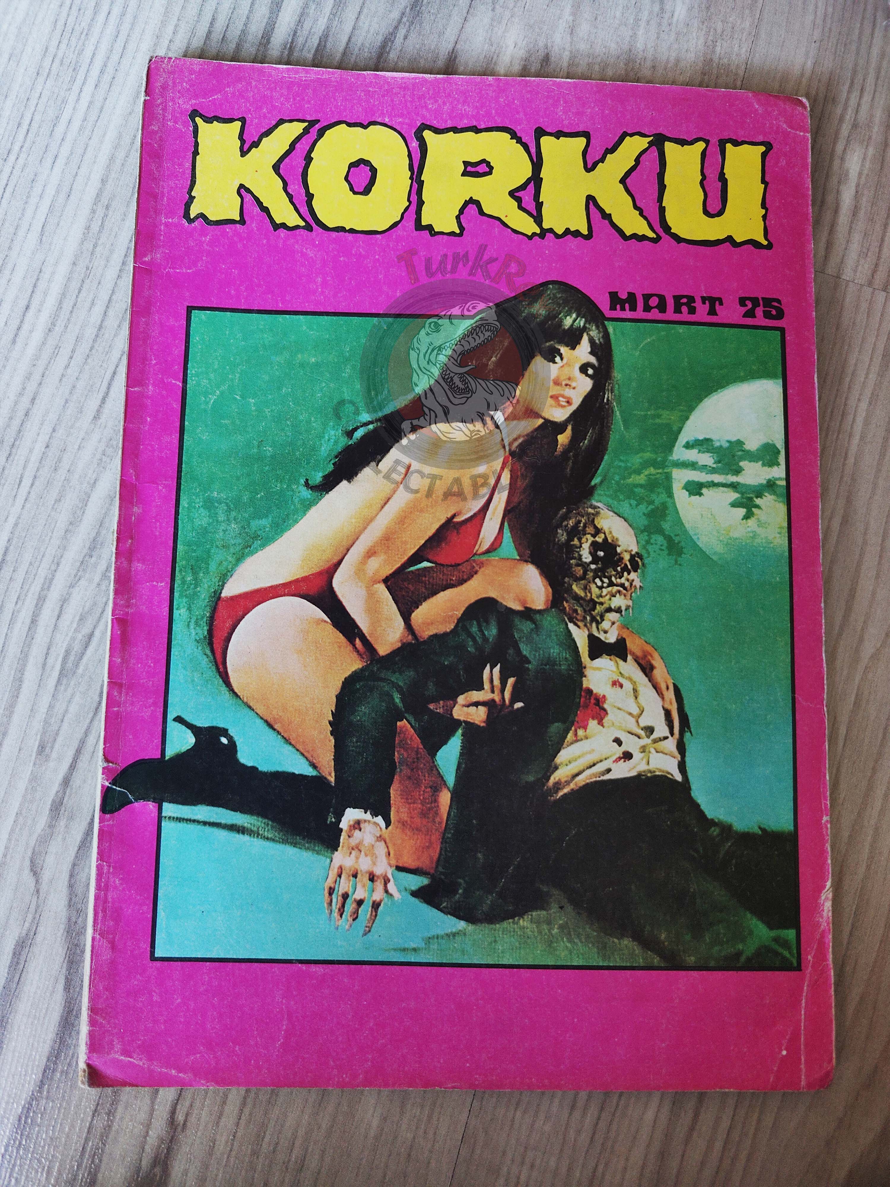 Korku March 1975 Turkish Comic Turkey Vampirella #32 Warren Creepy Eerie