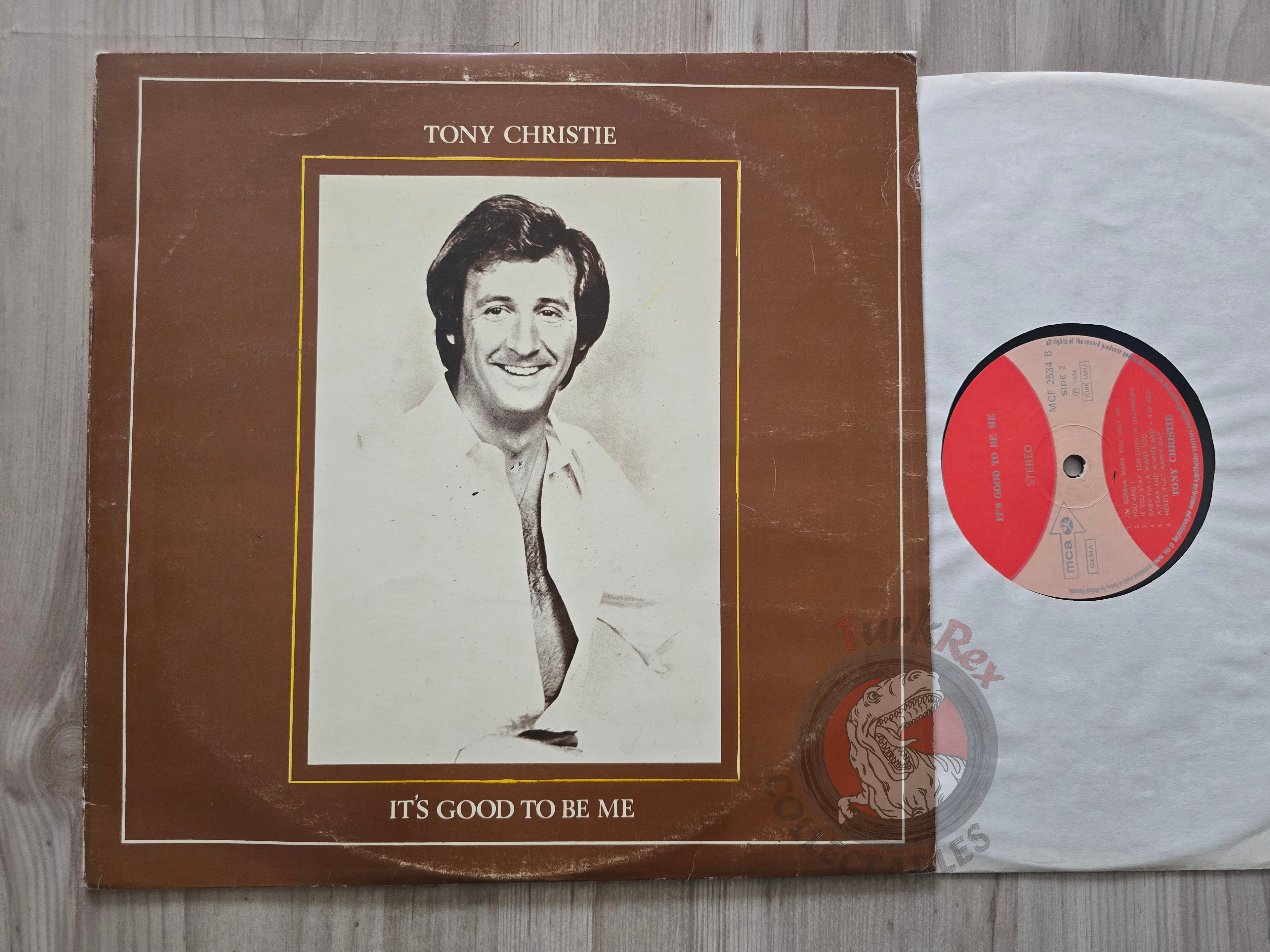 Tony Christie – It's Good To Be Me Turkish Pressing Vinyl Turkey Edition
