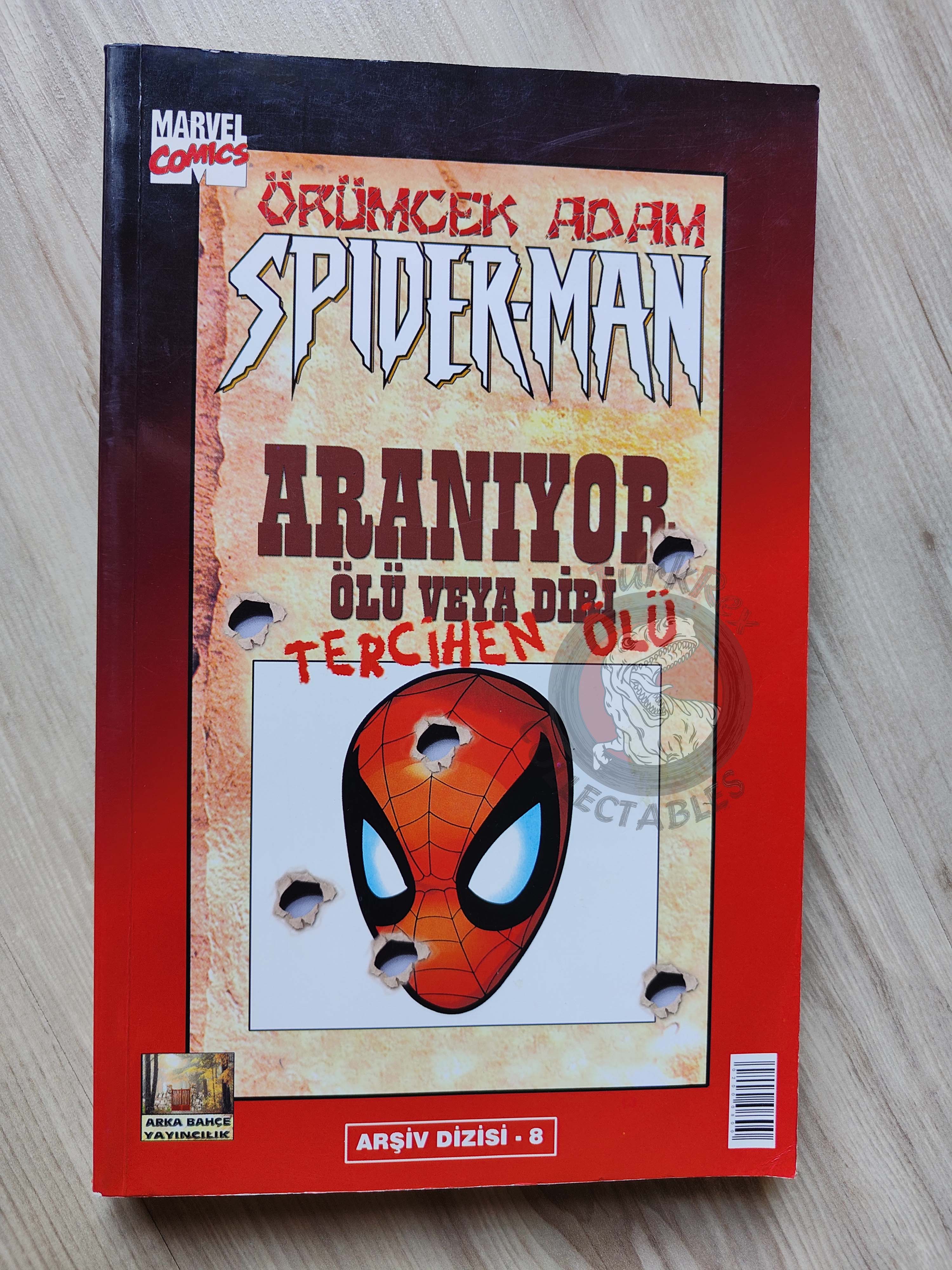 Spider-Man #8 1999 Turkish Comic Turkey Peter Parker #85 #86 #87 #88 #89 Amazing #432