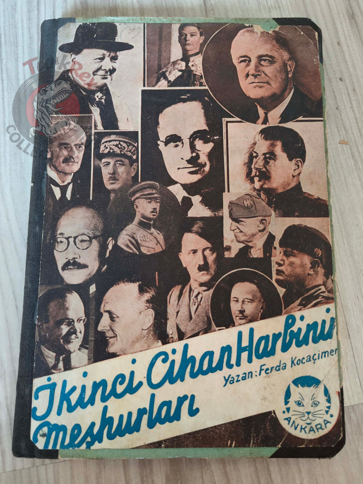 Famous Figures of the Second World War 1945 Turkish Bio Book Turkey WW2 Two