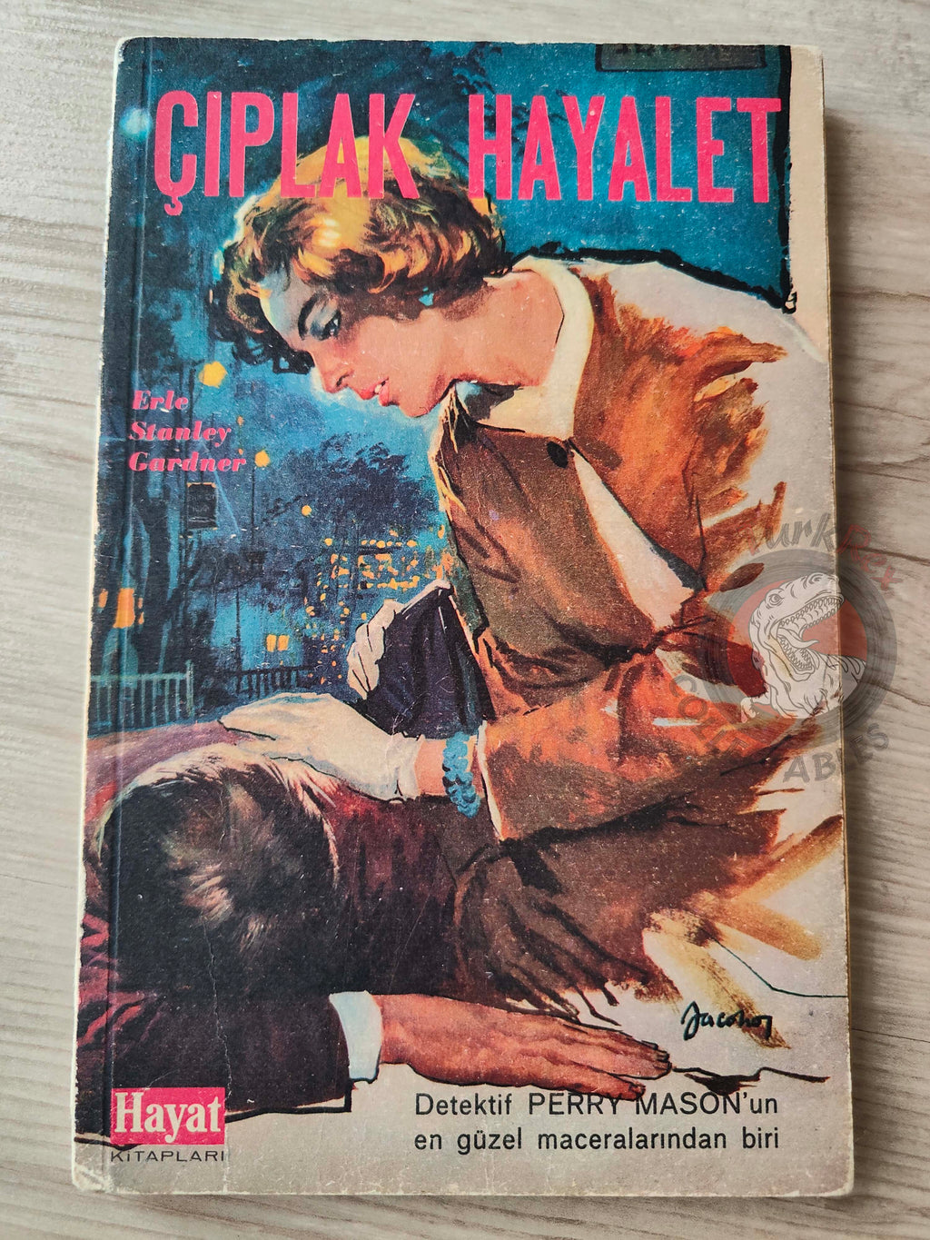 Erle Stanley Gardner – The Case of the Glamorous Ghost 1963 Turkish Book Turkey