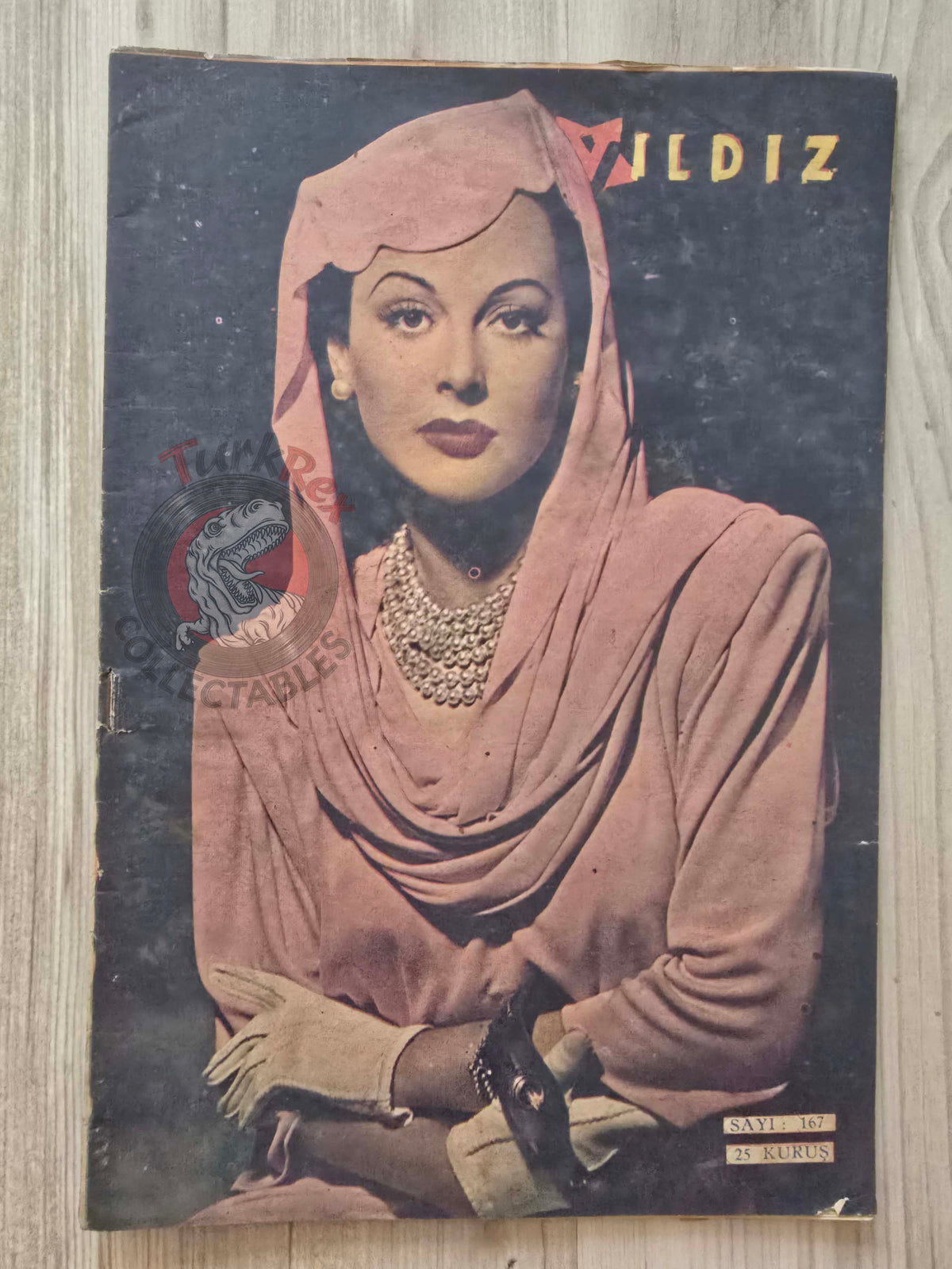 Yıldız 1945 Hedy Lamarr Turkish Mag Turkey Hollywood Shirley Temple Linda Darnell Errol Flynn