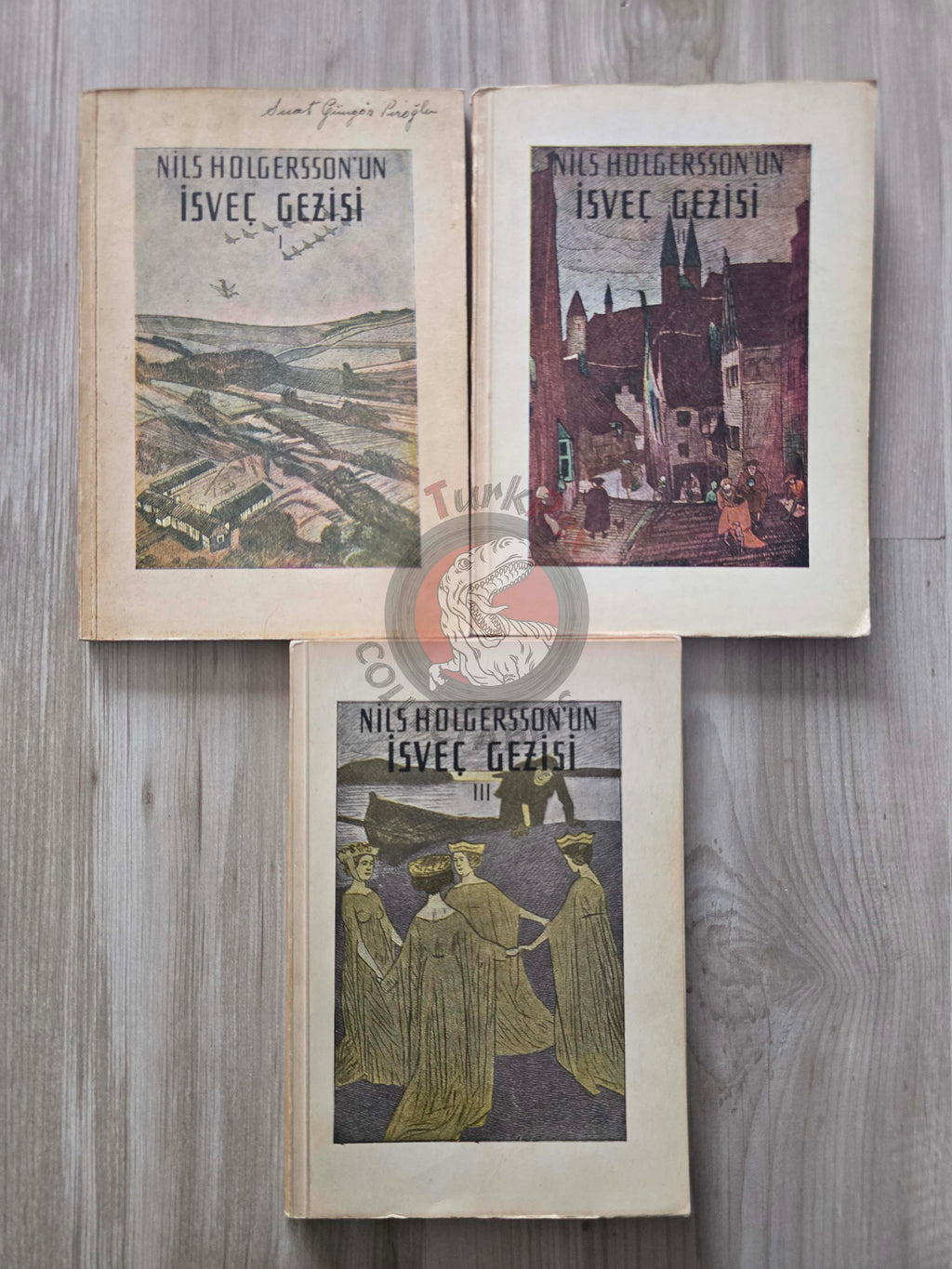 Selma Lagerlöf – The Wonderful Adventures Of Nils 1951 1st Illustrated Turkish Book Turkey