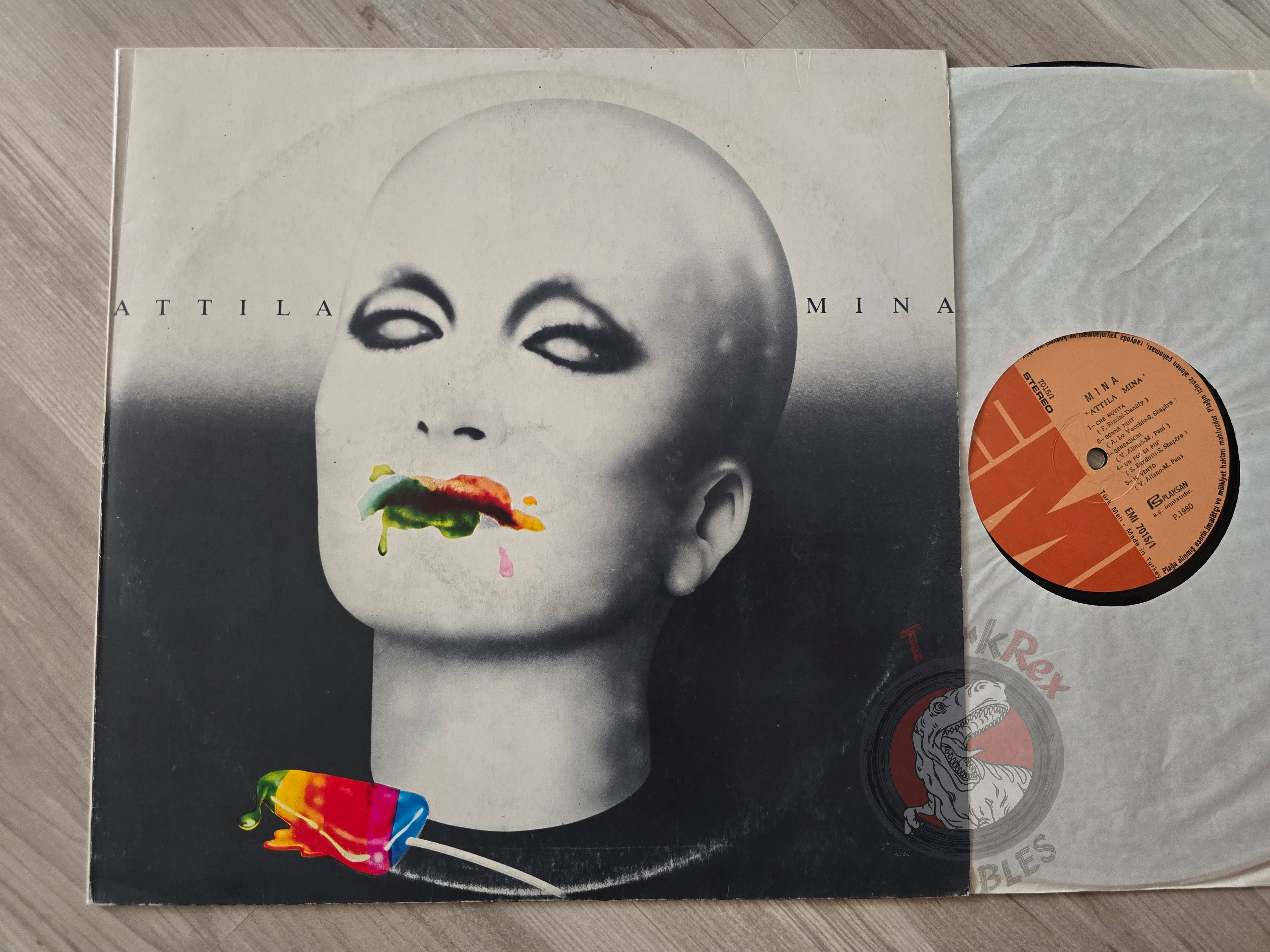 Mina – Attila Turkish Pressing Vinyl Turkey Edition