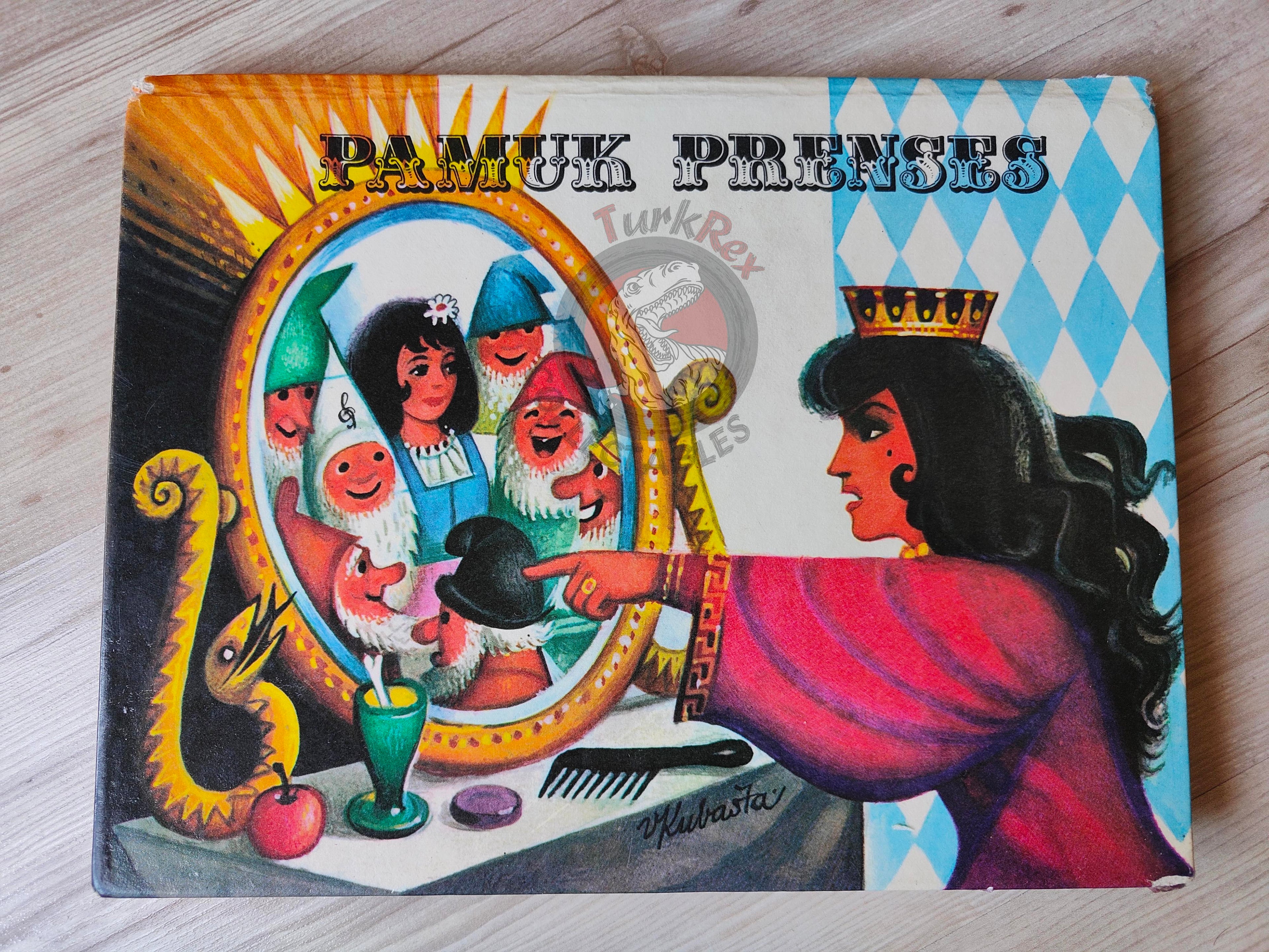 Grimm Brothers – Snow White and the Seven Dwarfs 1980s Turkish Book Turkey Illustrated Pop-Up
