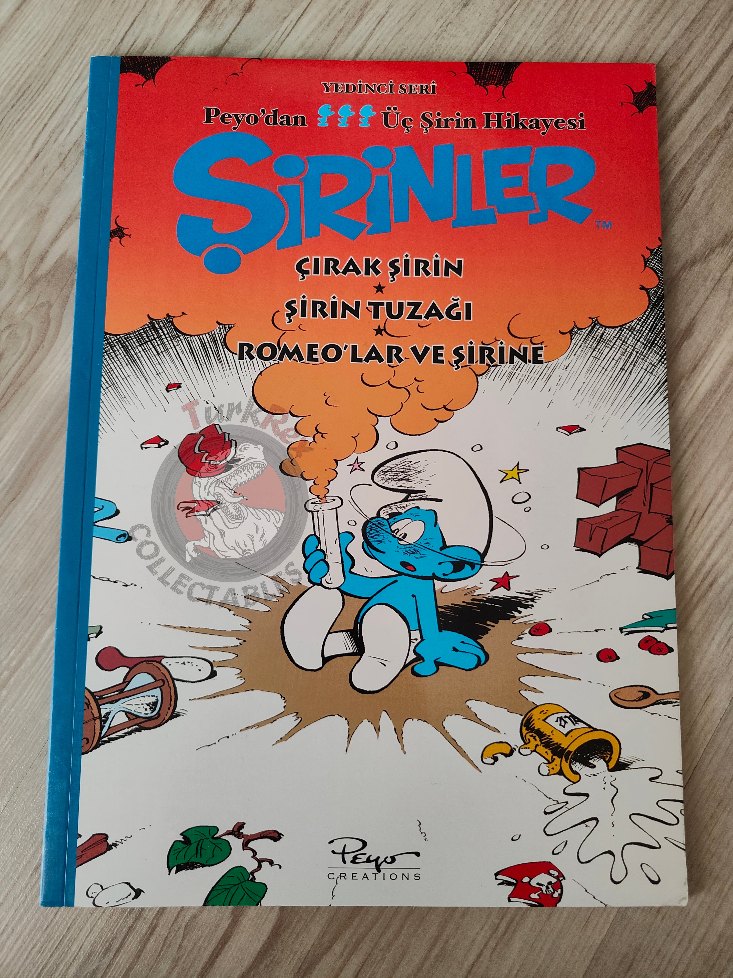 The Smurfs #7 The Smurf Apprentice 2013 Turkish Comic Turkey Schtroumpf