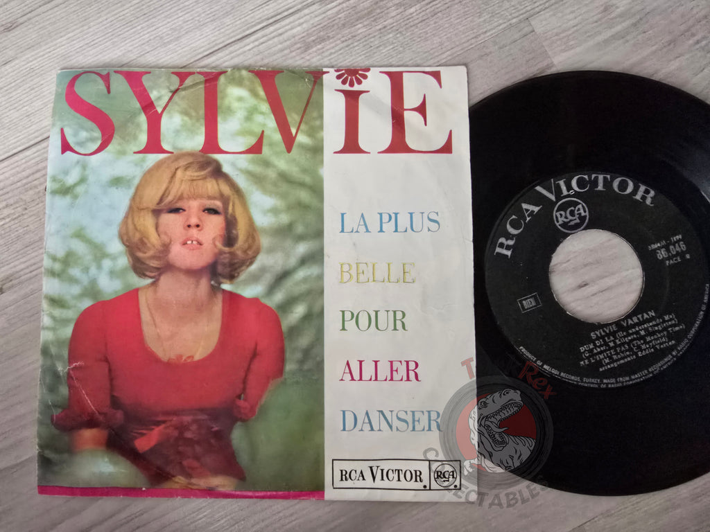 Sylvie Vartan – La Plus Belle Pour Aller Danser 7" Turkish Pressing Vinyl Turkey Edition