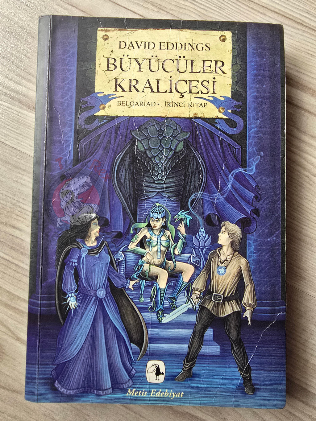 David Eddings – The Belgariad 2: Queen of Sorcery 1999 1st Turkish Book Turkey