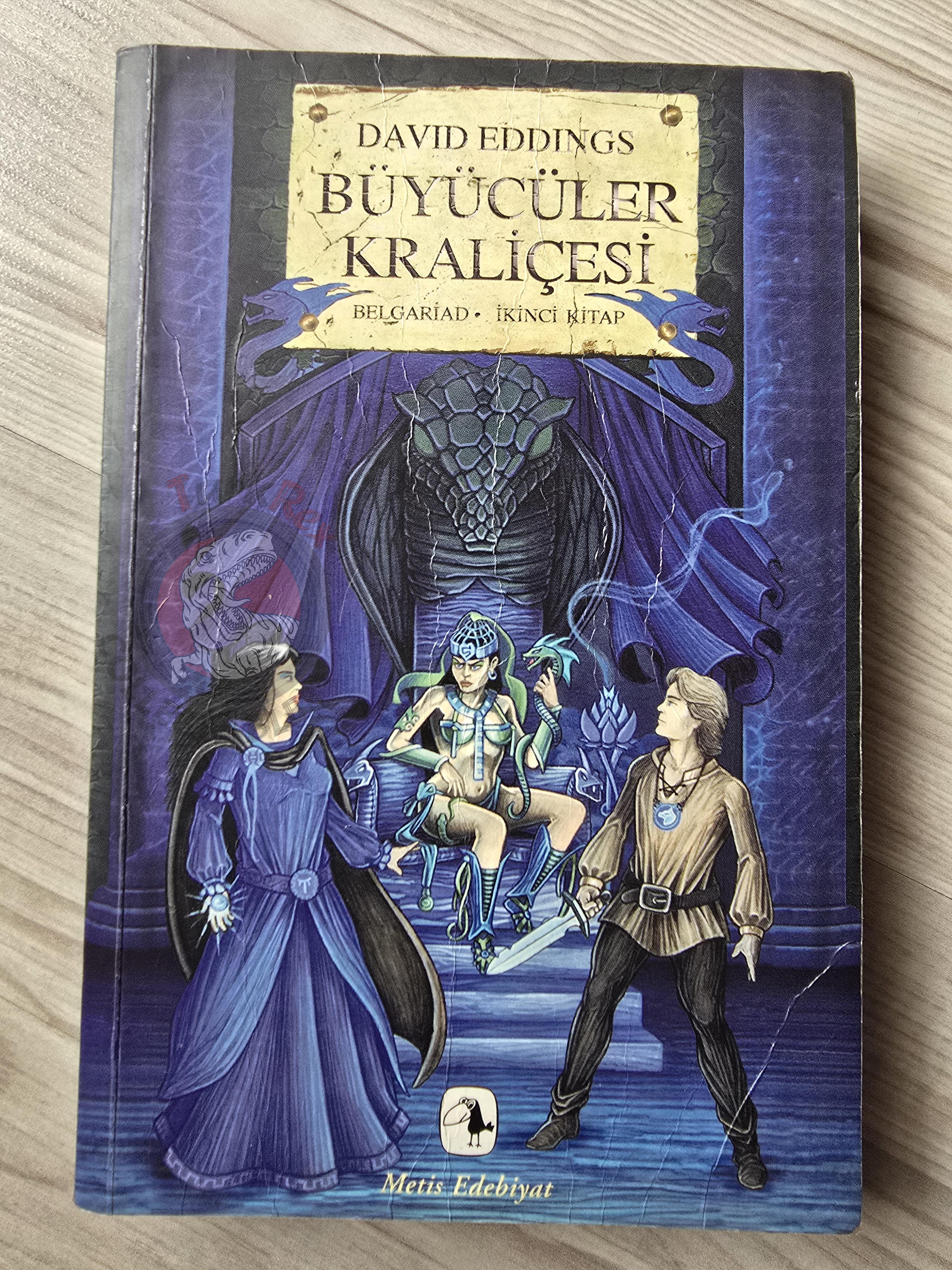 David Eddings – The Belgariad 2: Queen of Sorcery 1999 1st Turkish Book Turkey
