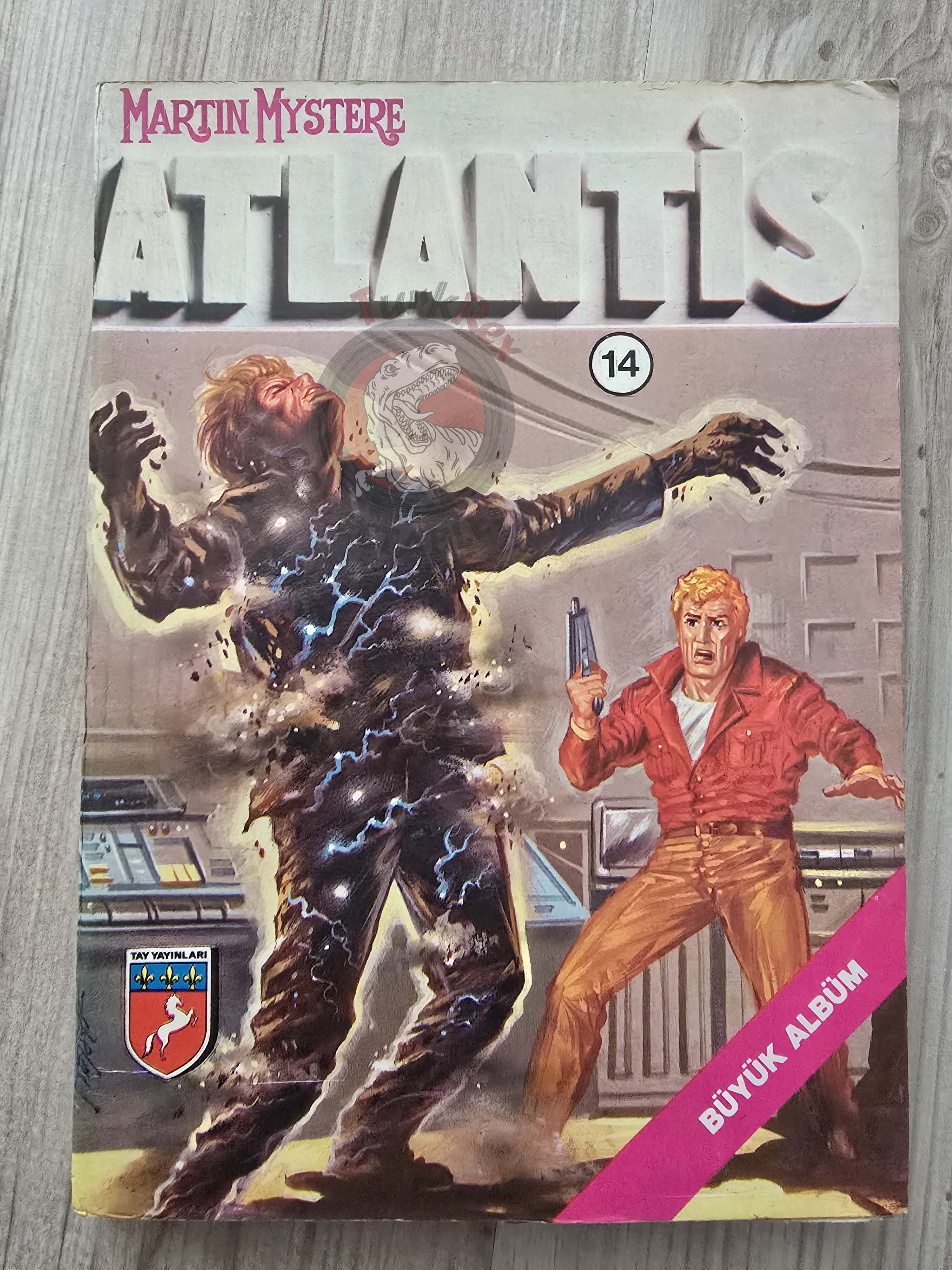 Martin Mystère #14 Il Segreto del Monastero 80s Turkish Comic Turkey #45 #47