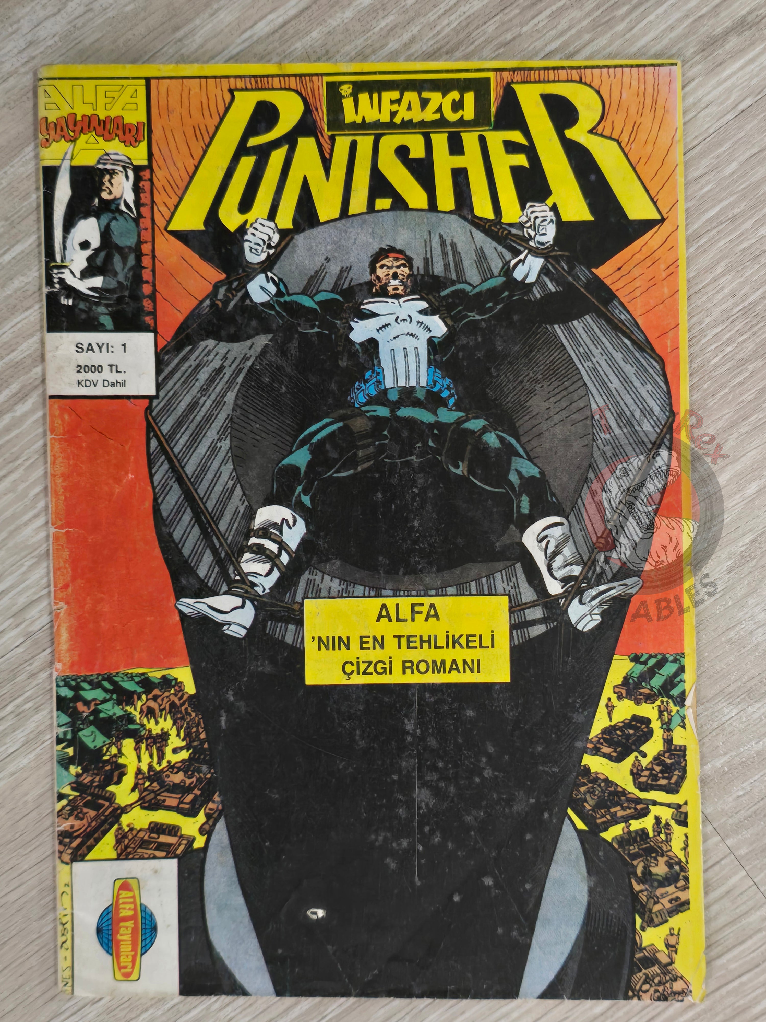 The Punisher #1 1991 Turkish Comic Turkey #47 #48