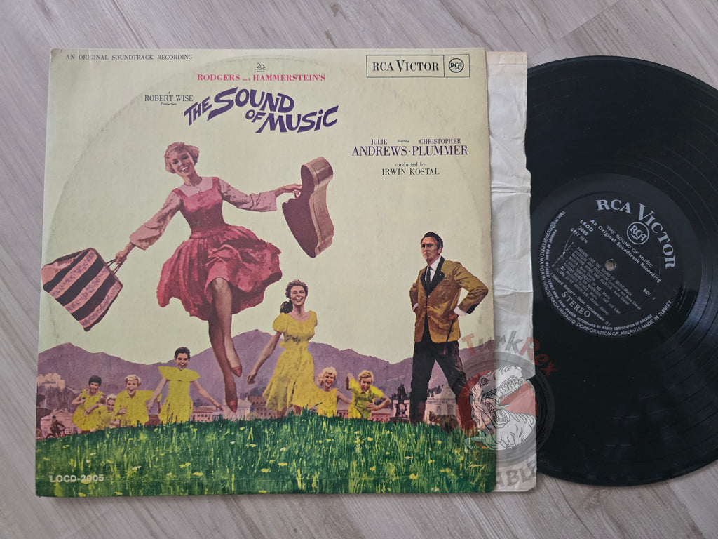 The Sound Of Music OST – Rodgers And Hammerstein / Julie Andrews Turkish Pressing Vinyl Turkey Edition