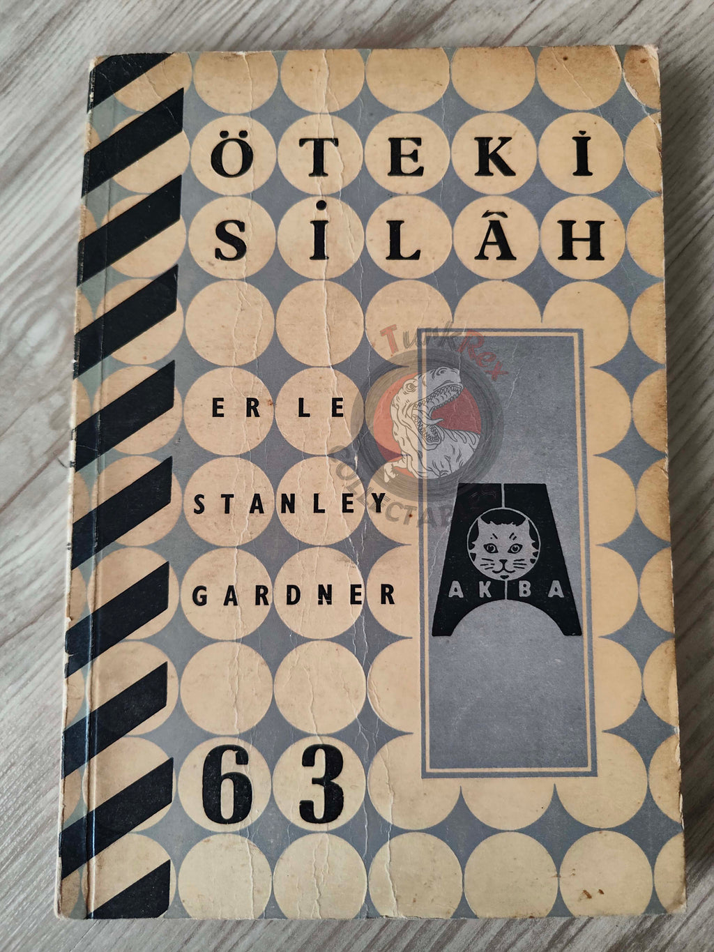 Erle Stanley Gardner – Case of the Nervous Accomplice 1969 Turkish Book Turkey