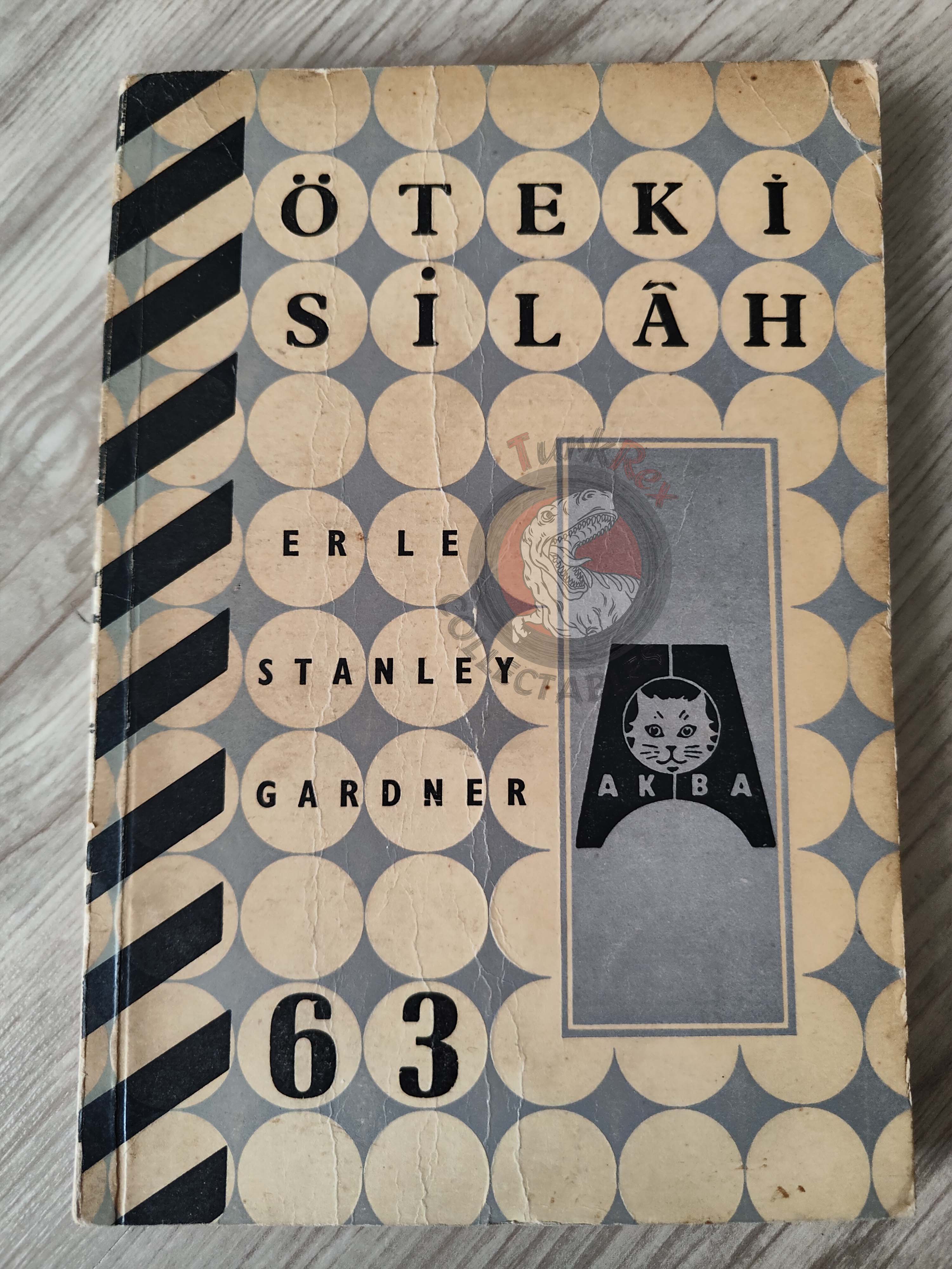 Erle Stanley Gardner – Case of the Nervous Accomplice 1969 Turkish Book Turkey