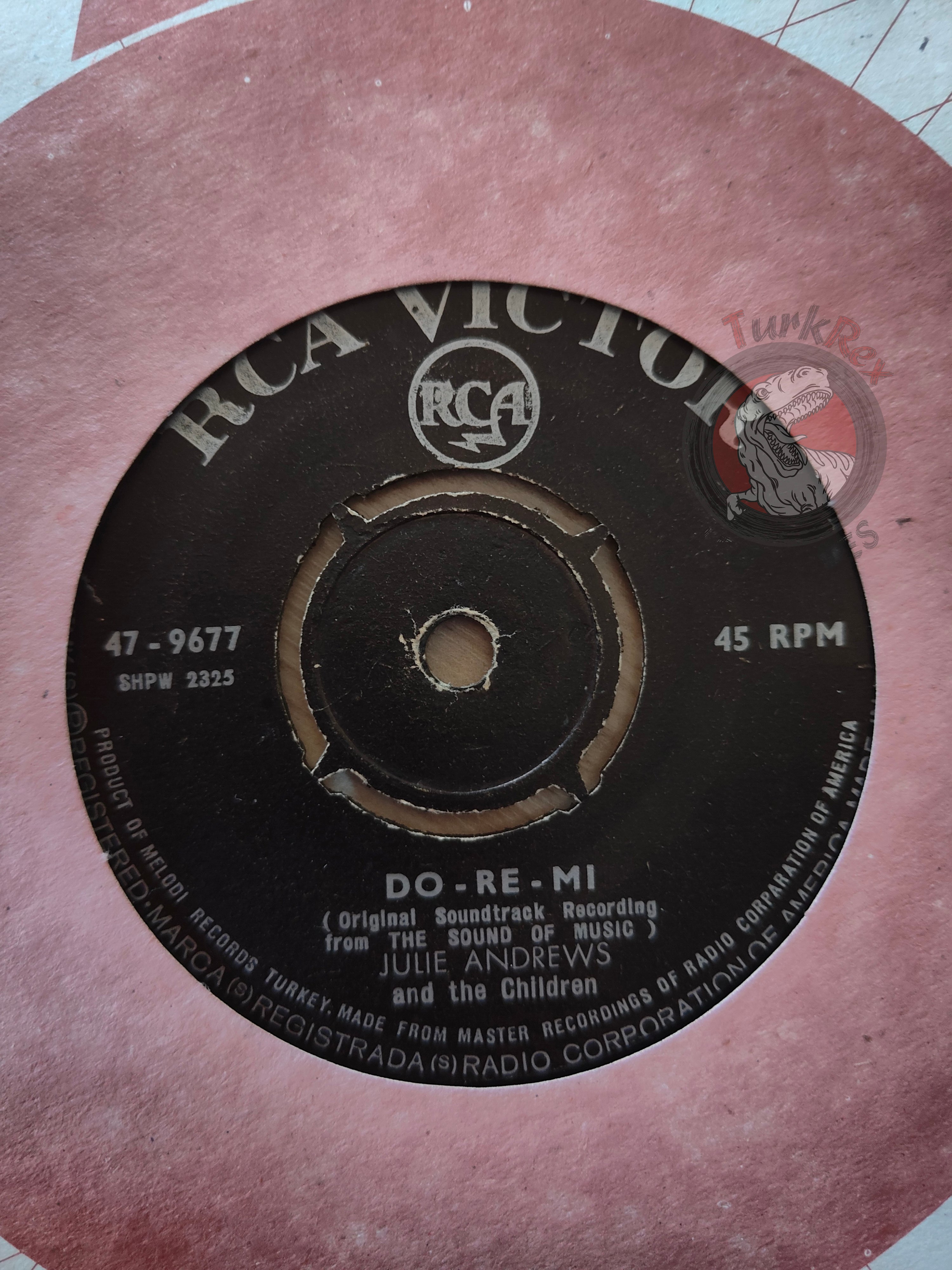 Julie Andrews – The Sound Of Music 7" Turkish Pressing Vinyl Turkey Edition