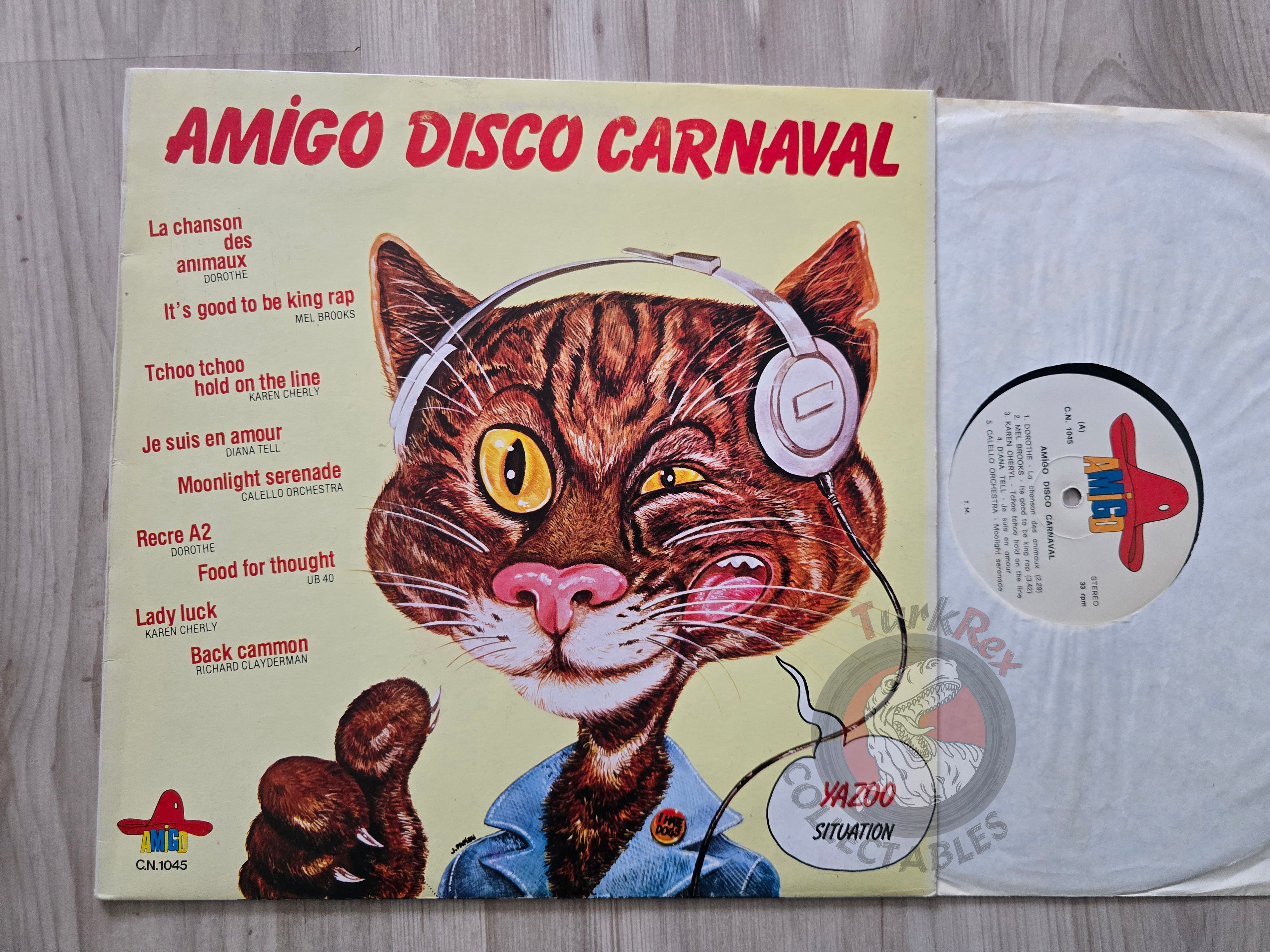 Various – Amigo Disco Carnaval Turkish Pressing Vinyl Turkey Edition