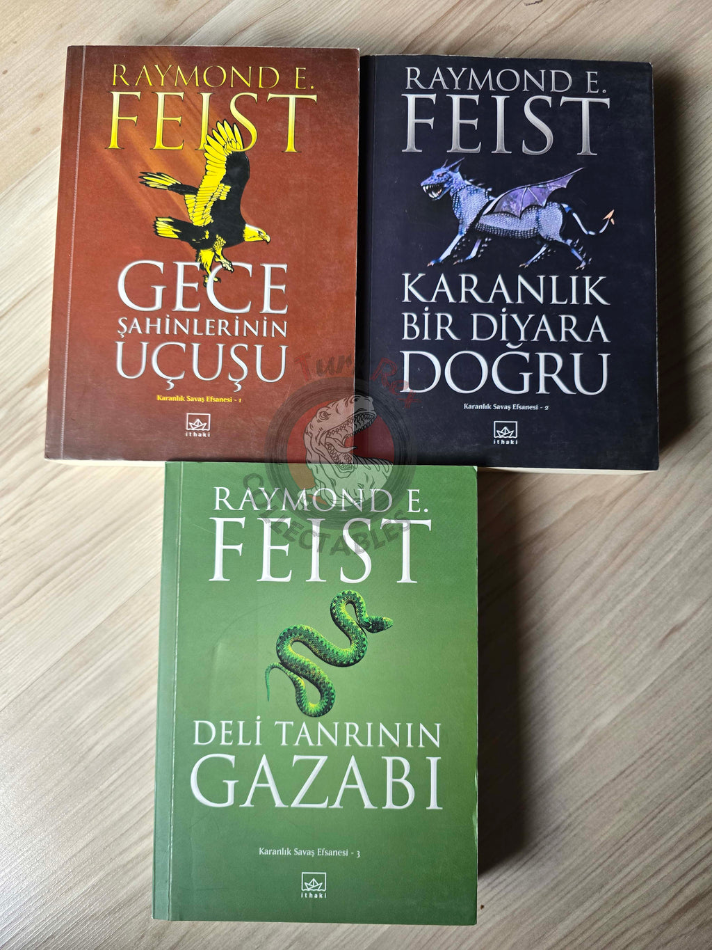 Raymond E. Feist – Darkwar Saga 2011 1st Turkish Book Turkey