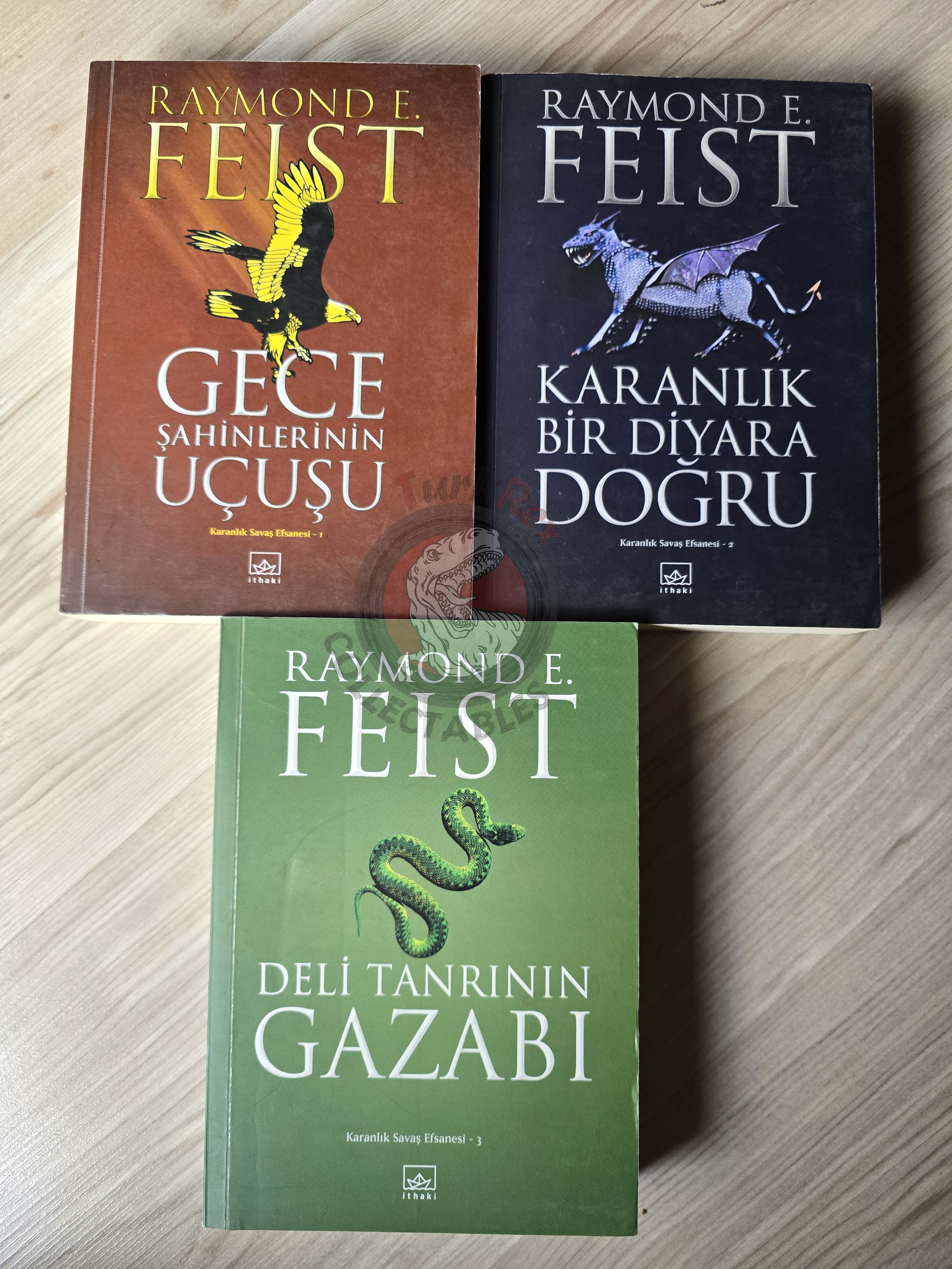 Raymond E. Feist – Darkwar Saga 2011 1st Turkish Book Turkey