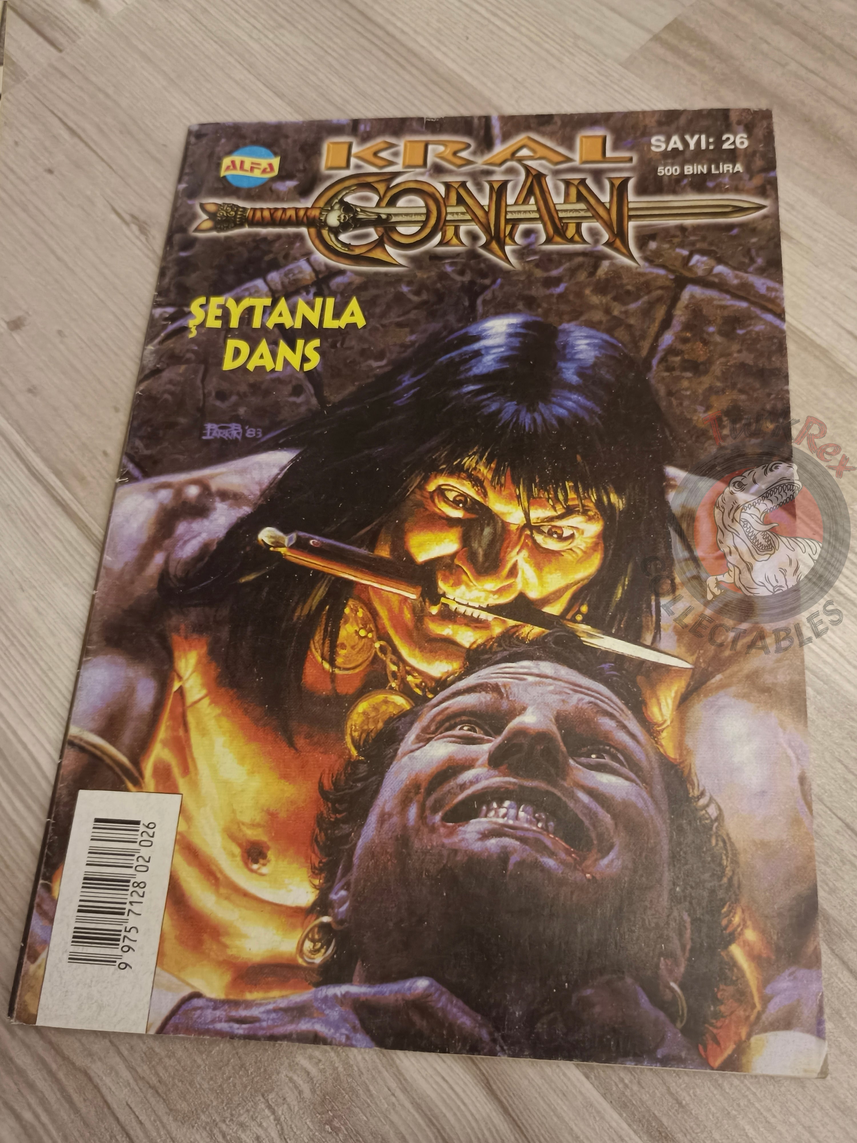 Kral Conan #26 The Barbarian #239 #240 Turkish Comic Turkey SSOC #89